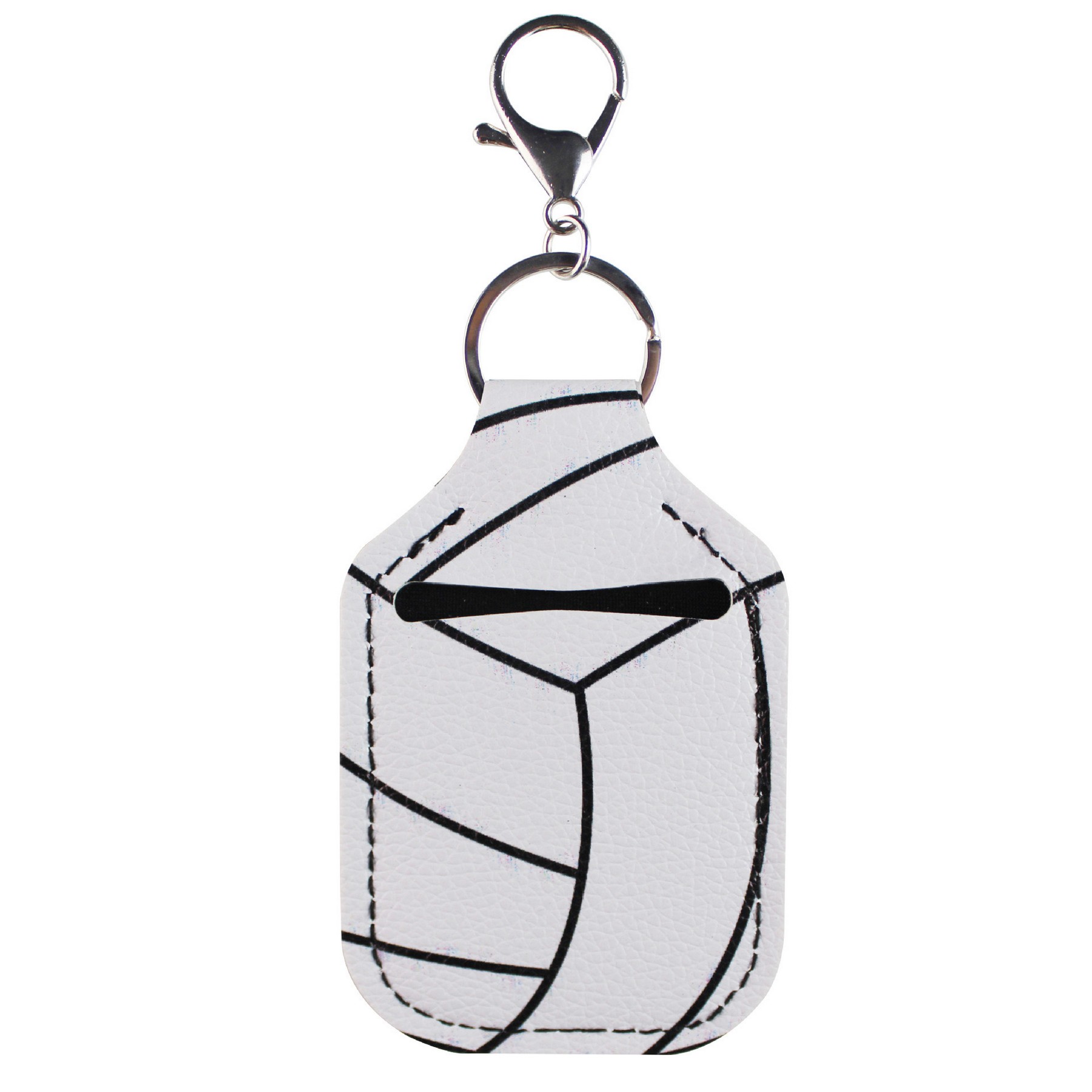 Baseball Basketball Key Chain Hand Sanitizer Holder 2