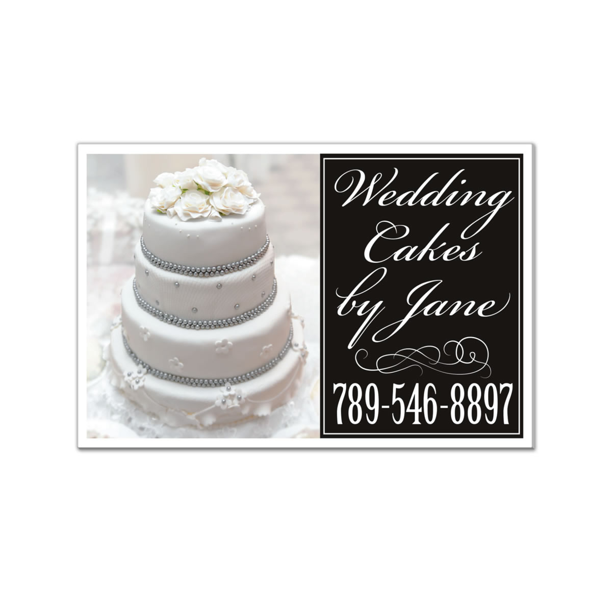 12" x 18" Yard Signs - Digital Full Color Imprint 2