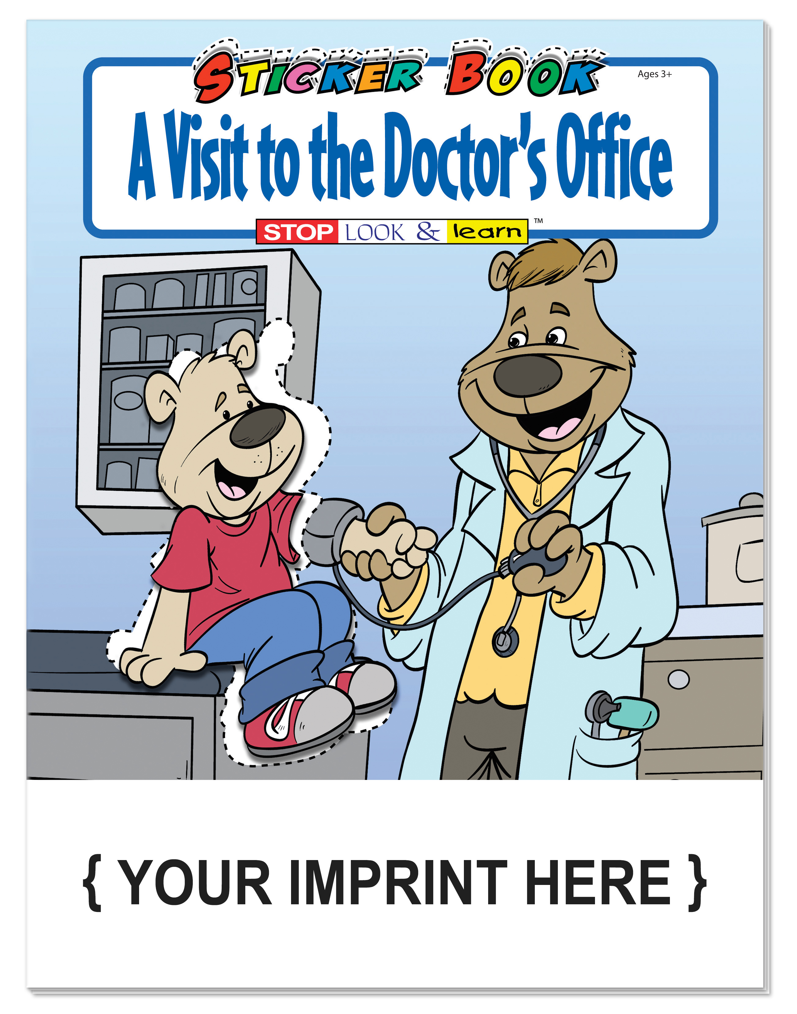 STICKER BOOK - A Visit to the Doctor's Office Sticker Book 2