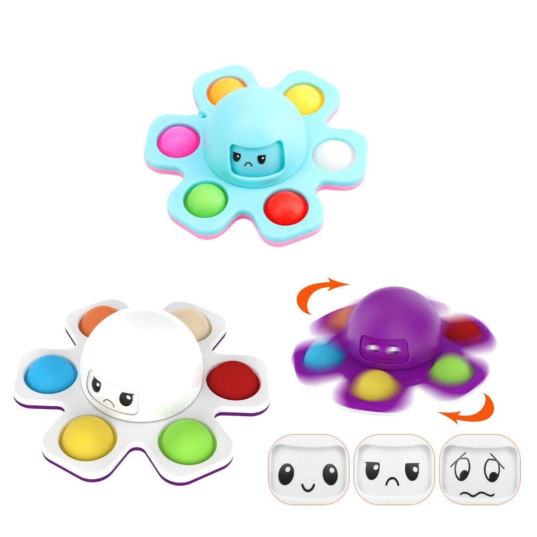 Face-Changing Octopus Fidget WTinner Toy 6