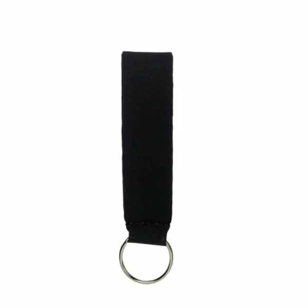 Metal Ring Neoprene Wristlet Keychain Lanyard Strap 3