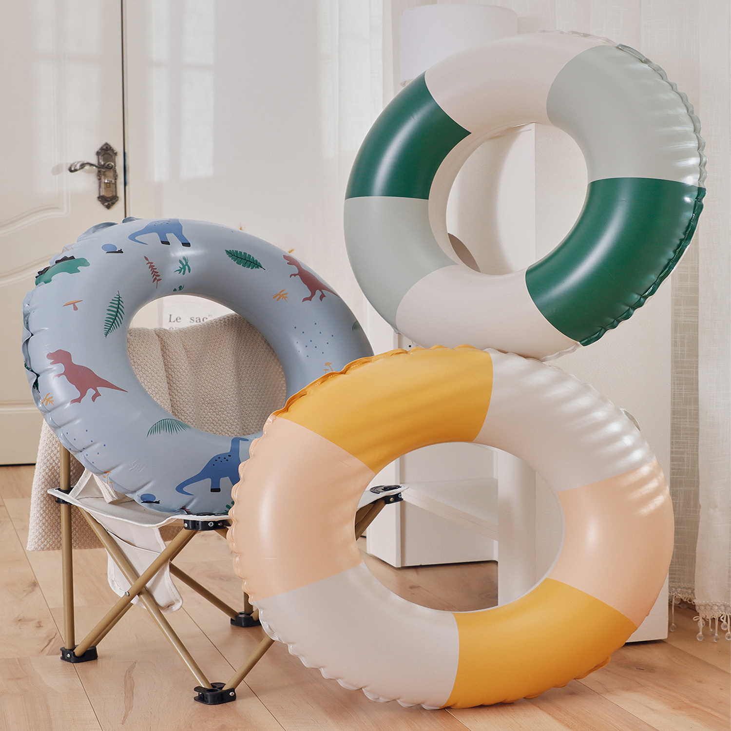 Inflatable Pool Floating Swim Ring for kids 8