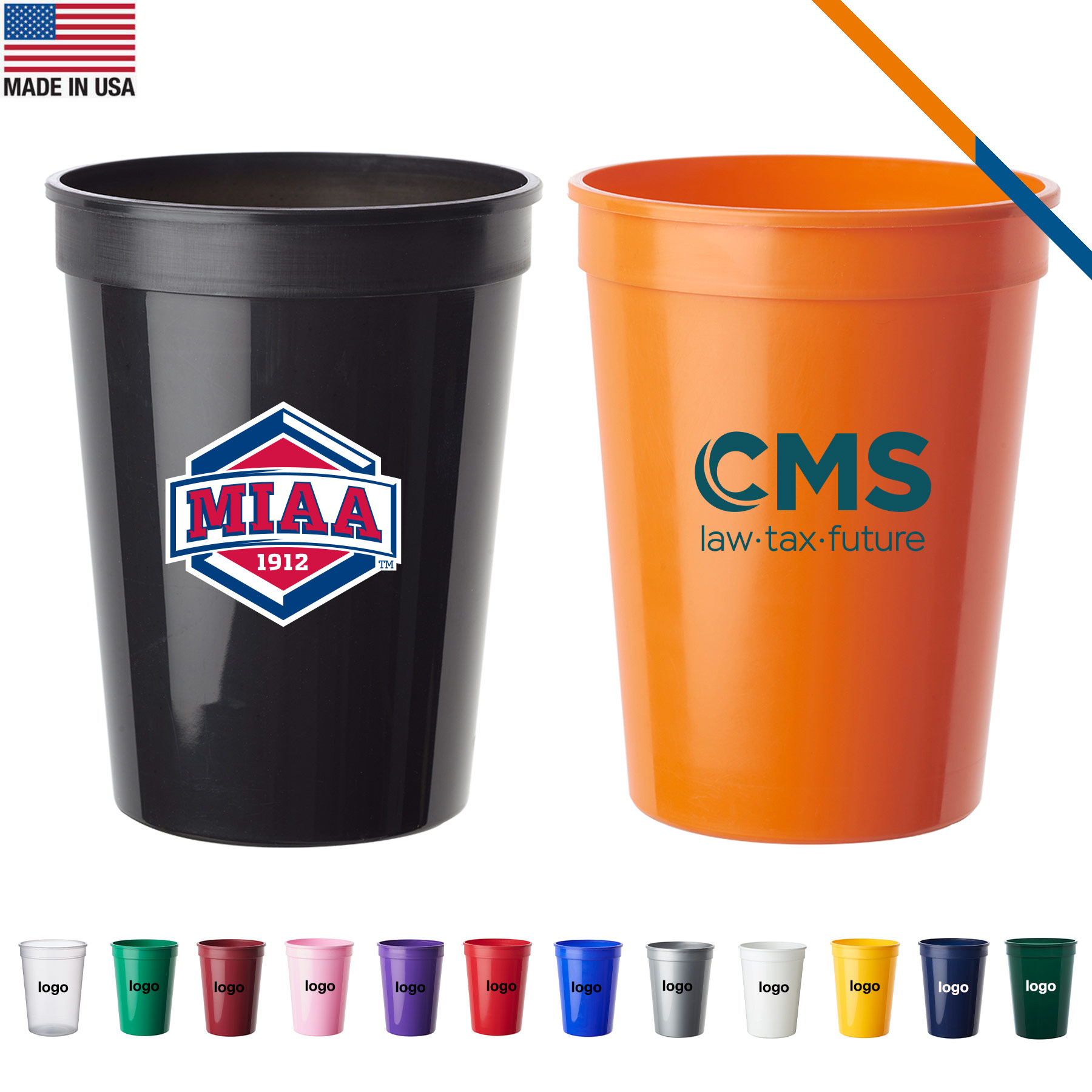 Hemilie Plastic Stadium Cup - 12 OZ. 8