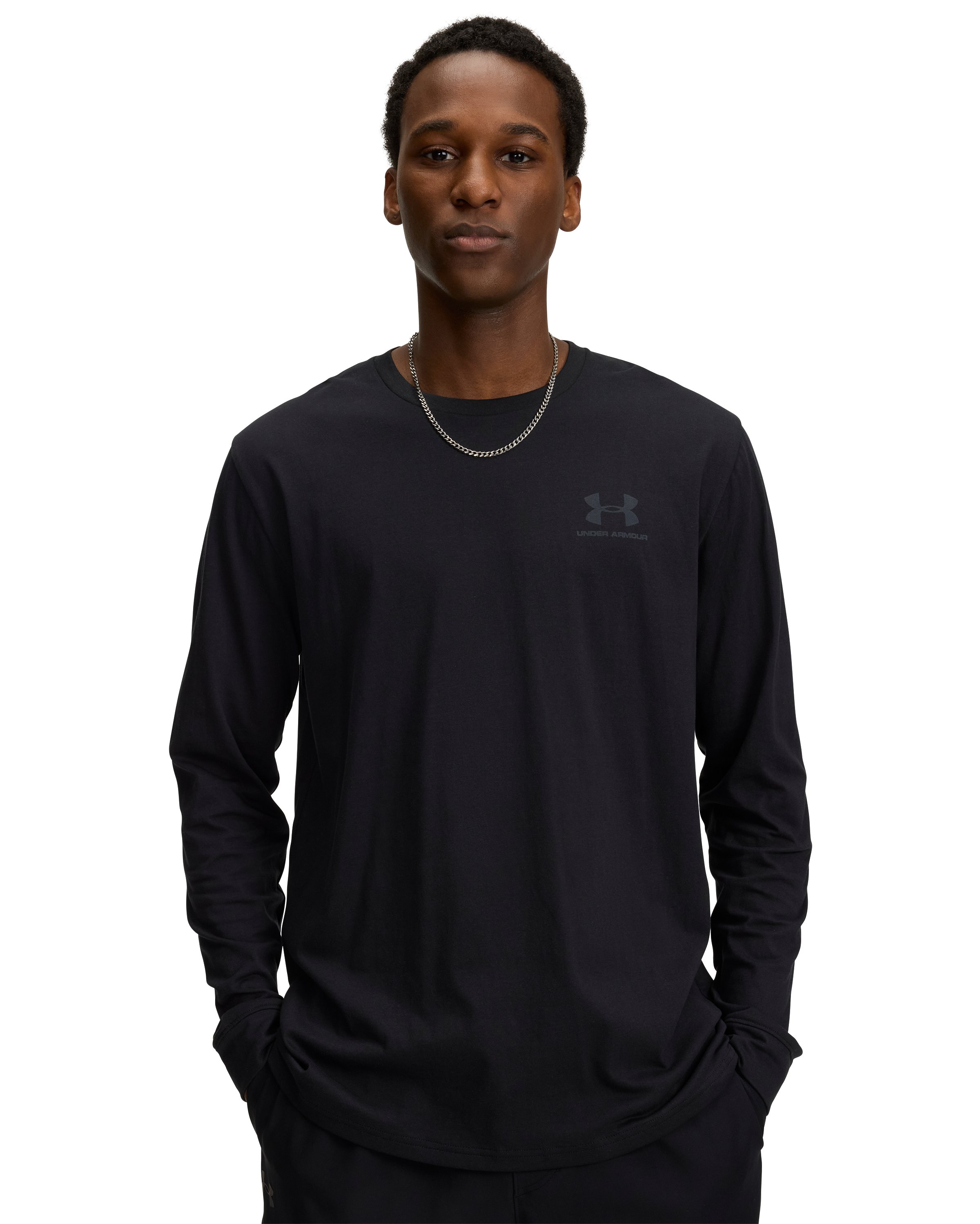 UA Left Chest Men's Long Sleeve 14