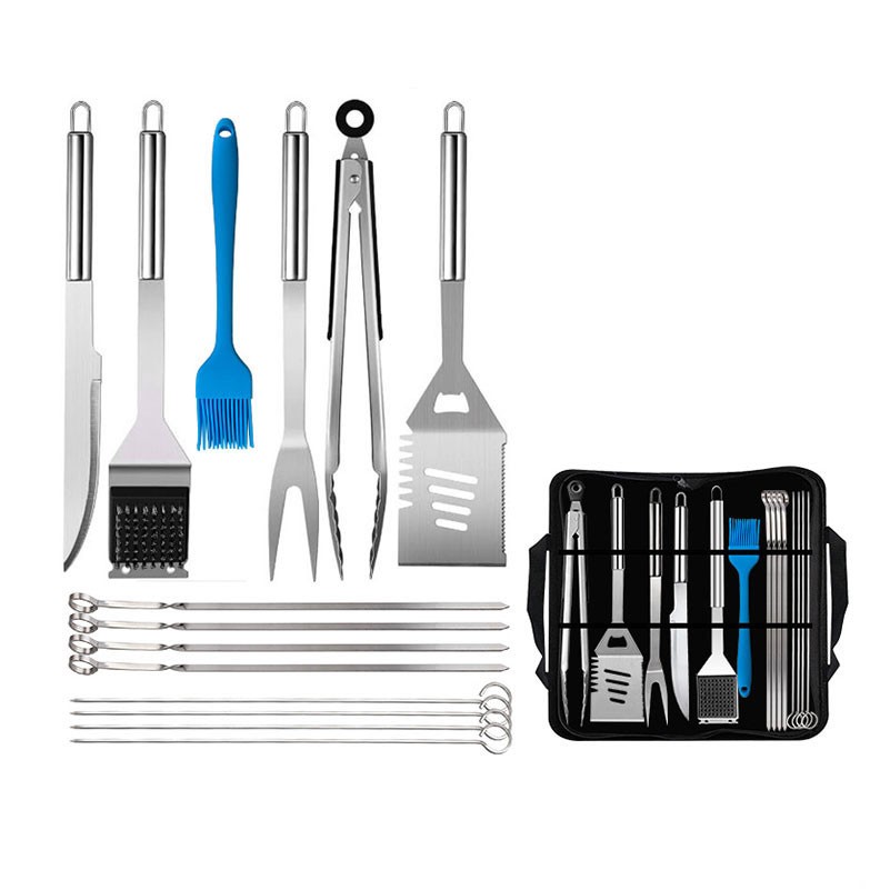15Pcs Stainless Steel Grill Utensils Set 3