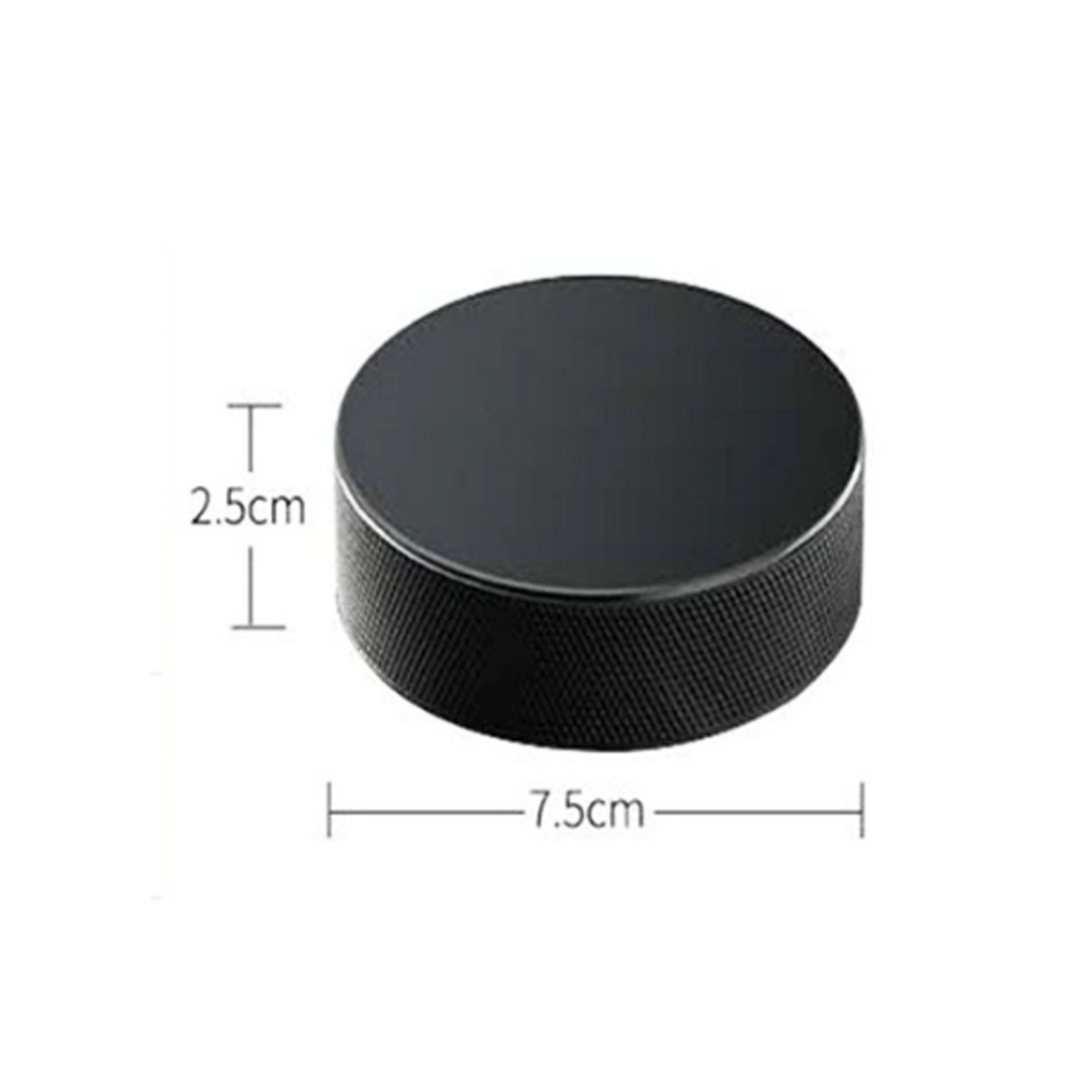Hockey Puck Bottle Opener with Custom Logo Print 2