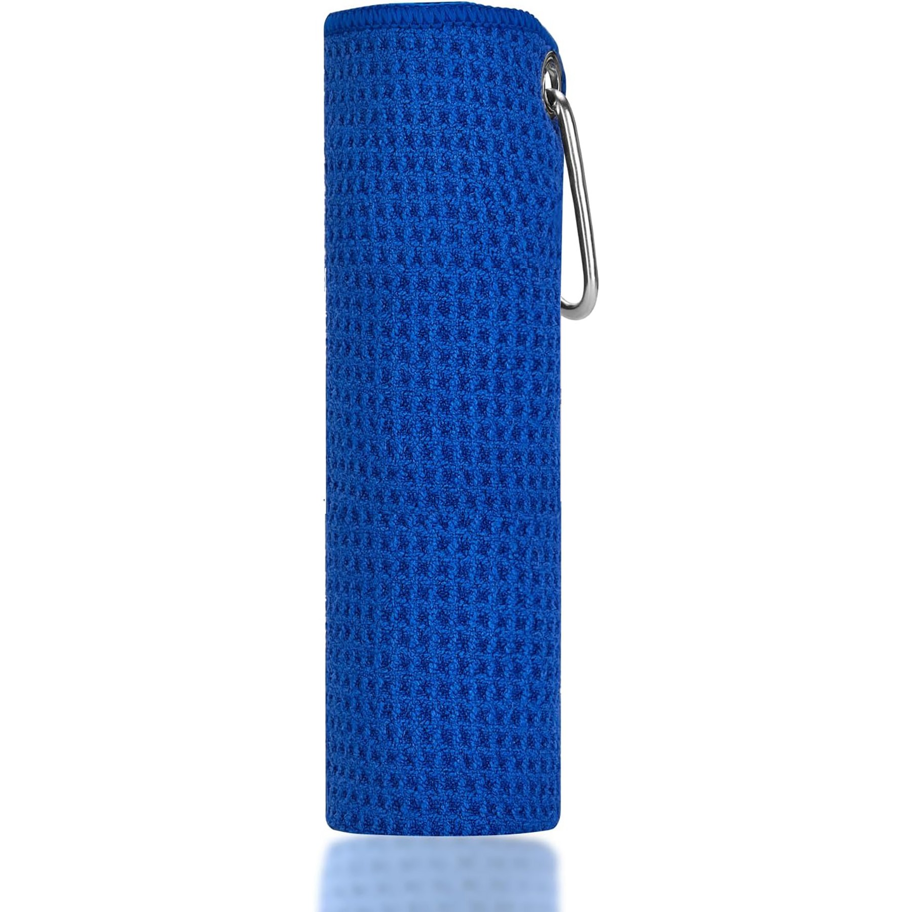 Waffle Pattern Microfiber Towel with Clip 2