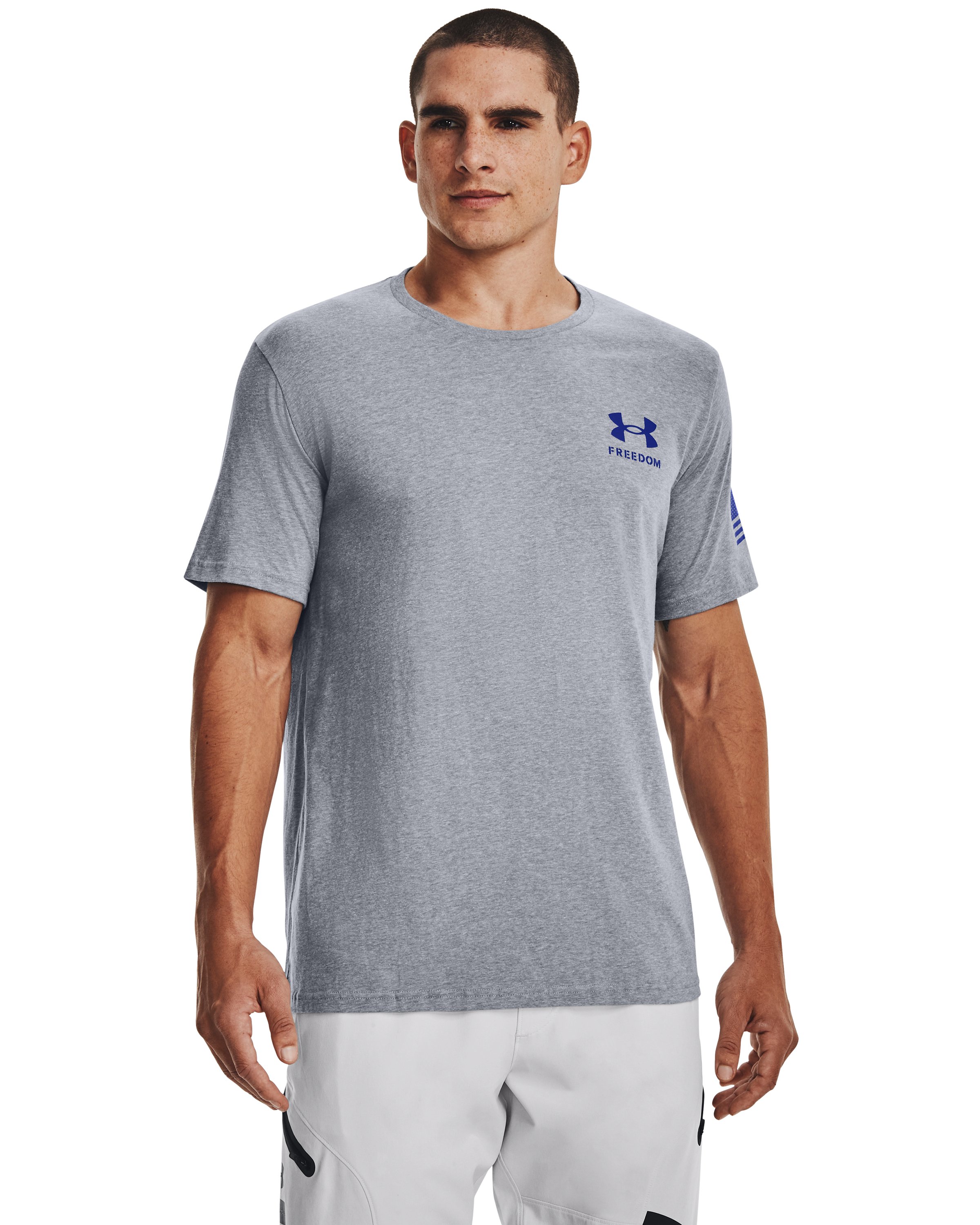 UA Freedom Flag Gradient Men's T-Shirt 6