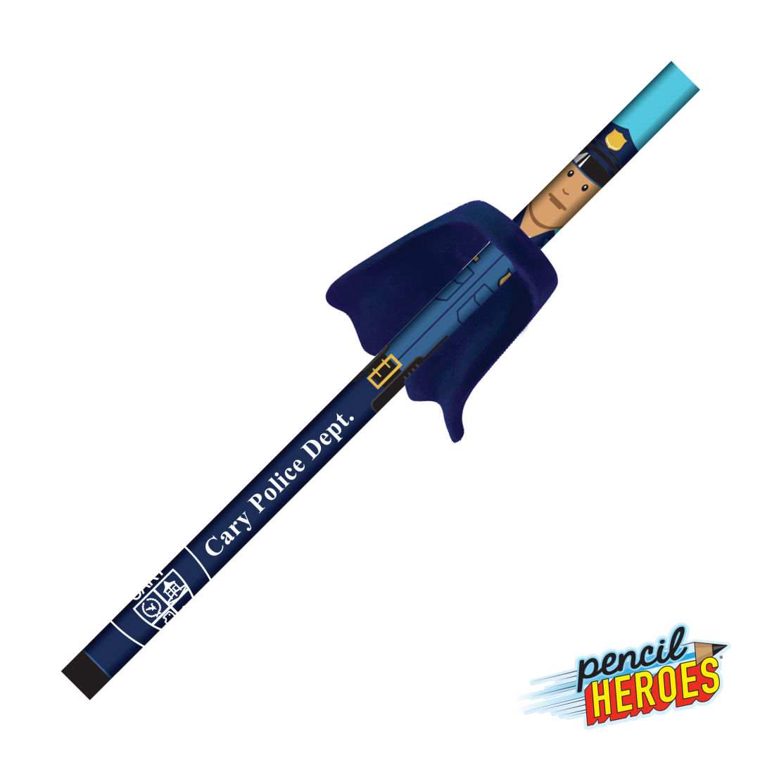 Pencil Heroes® Hometown Series Male w/Cape 4