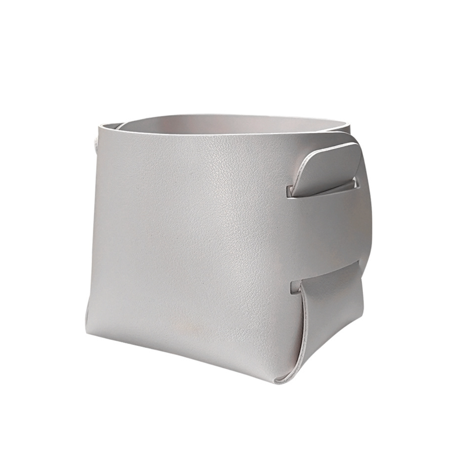 Foldable PU Leather Desktop Storage organizer 7