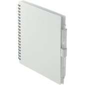 FSC® Recycled 5.5” x 7” Spiral Notebook w/ RPET Pe 87