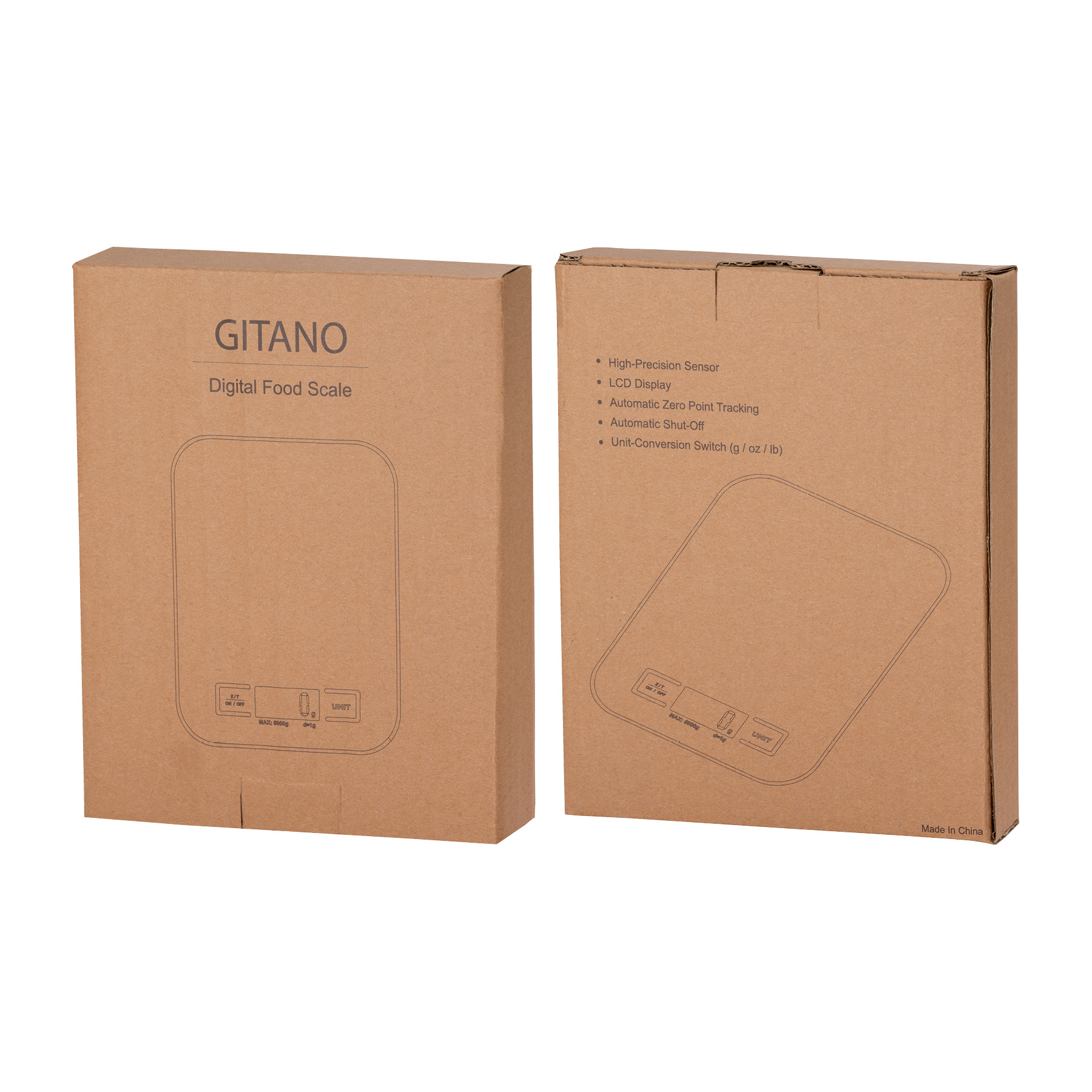 Gitano Steel Digital Food Scale 6