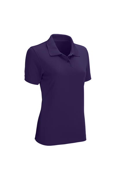 Women's Vansport Omega Solid Mesh Tech Polo 62
