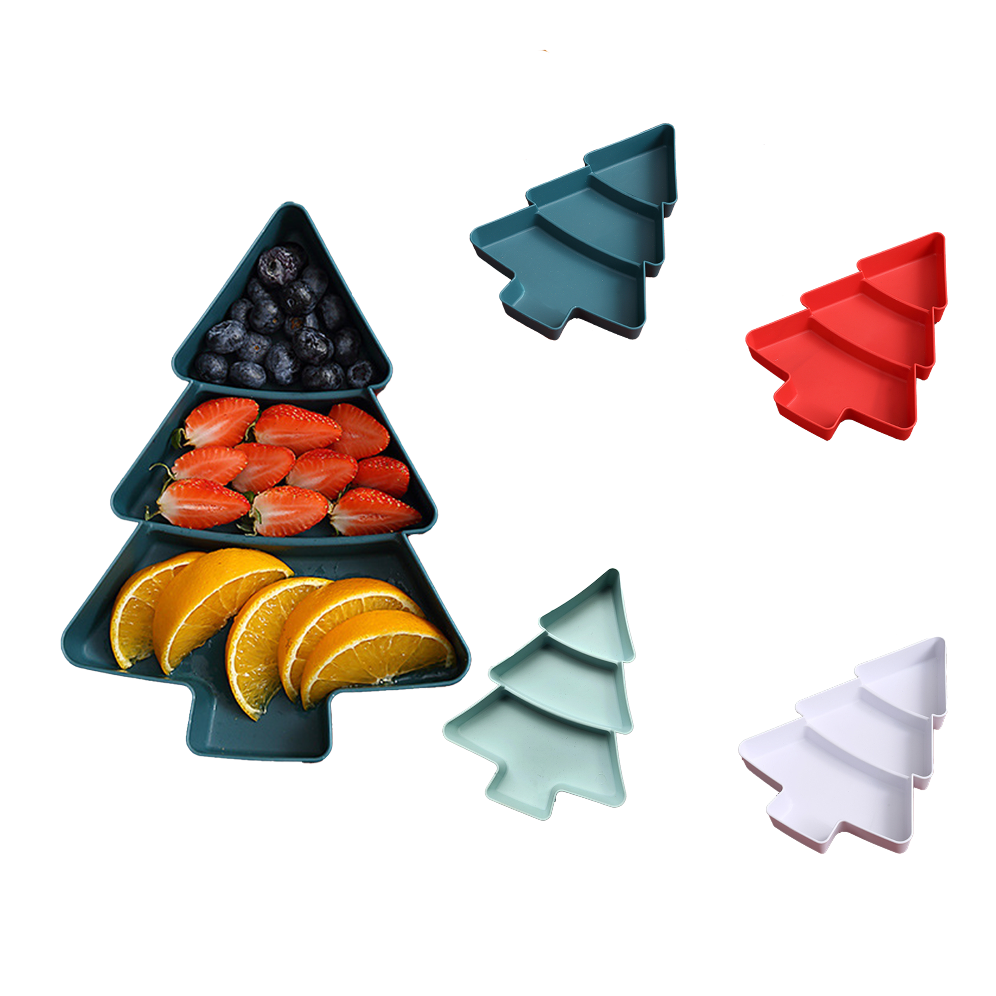 Plastic Divided Serving Tray 3