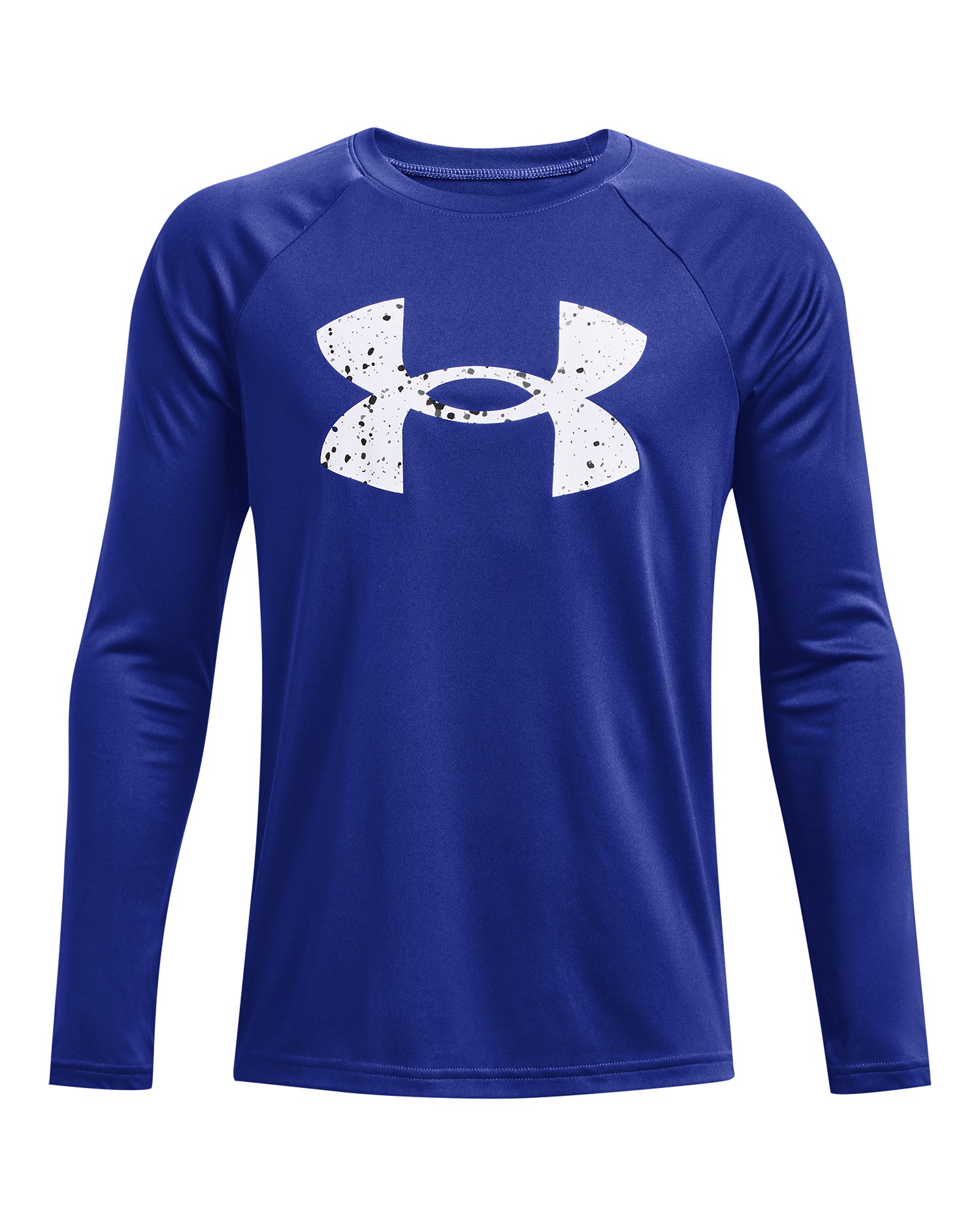 Boys' UA Tech Logo Fill Long Sleeve 5