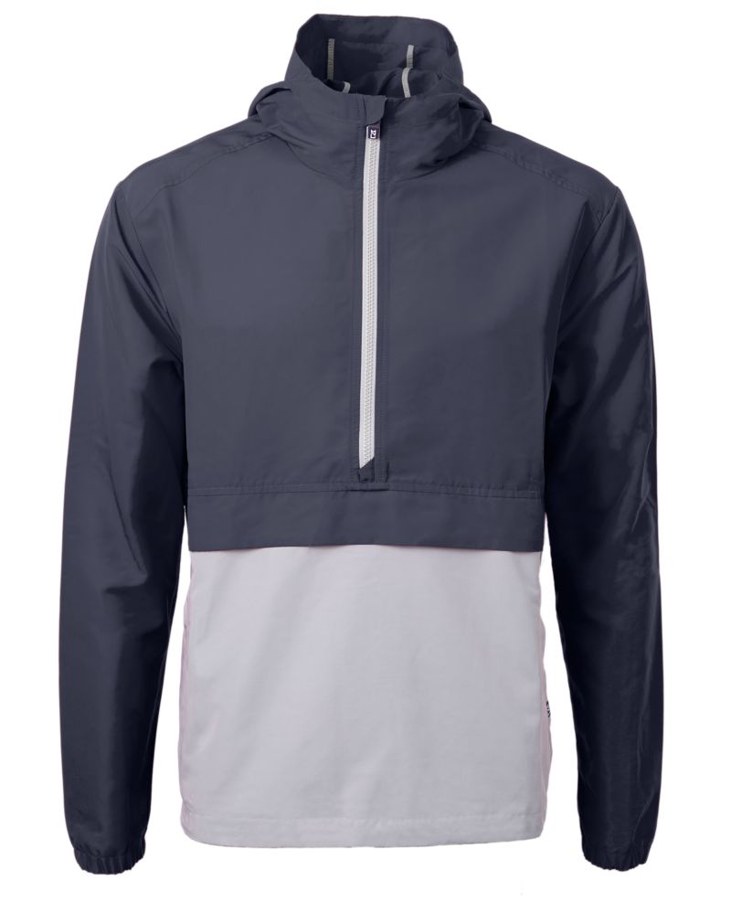 Cutter & Buck Charter Recycled Packable Mens Half Zip Anorak Jacket 6