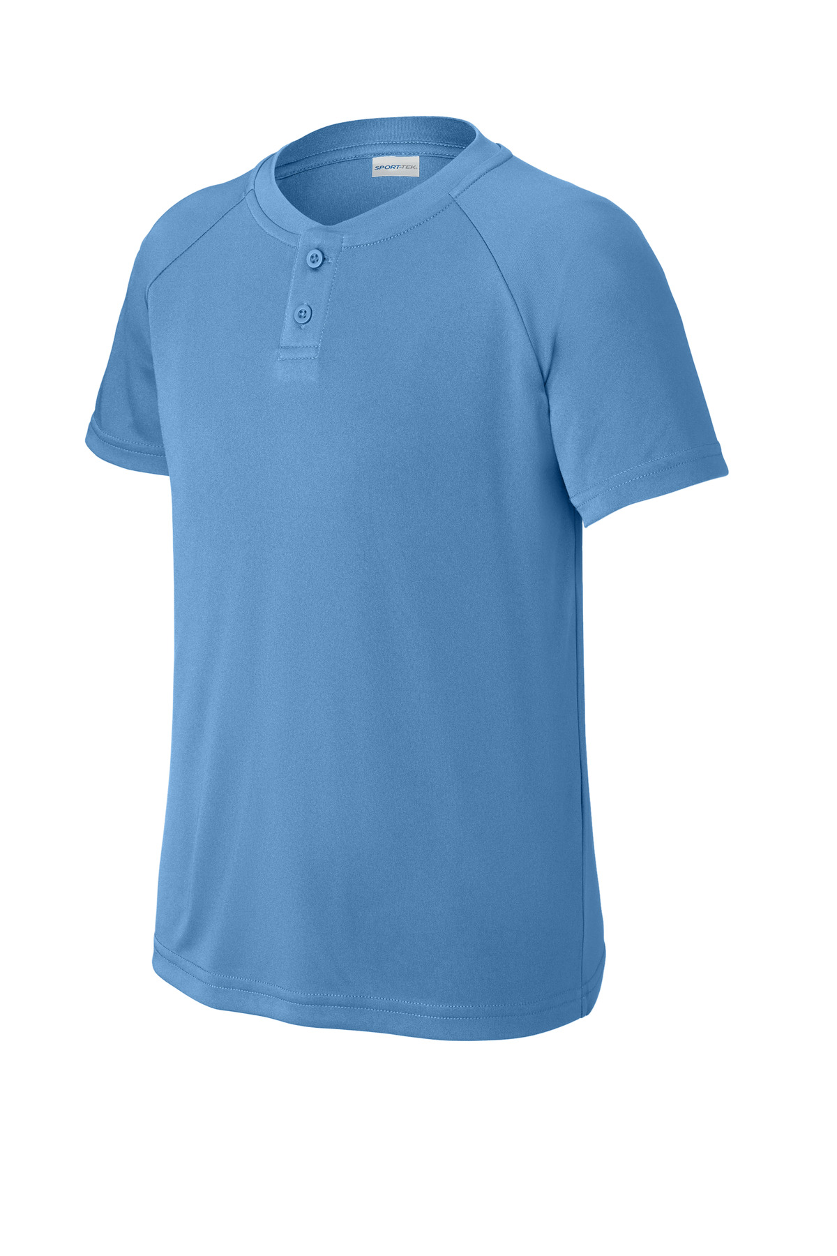 Sport-Tek Youth PosiCharge Competitor 2-Button Henley YST359 30