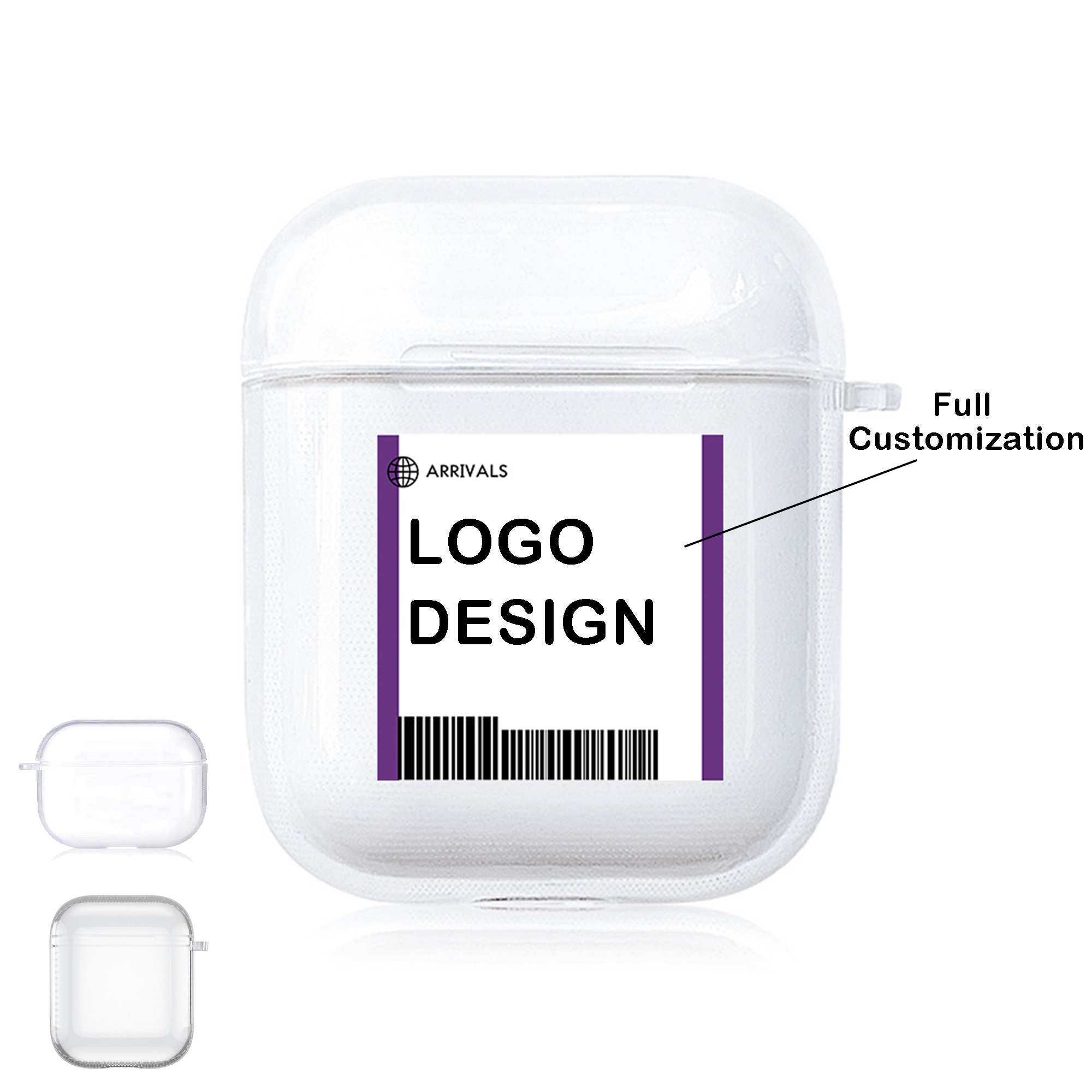 MOQ 20 Customized Earphone Cases 3