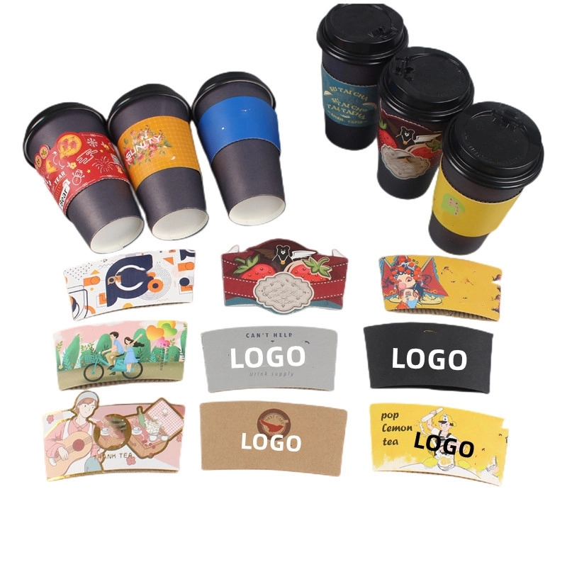 Disposable Paper Cup Sleeves 1
