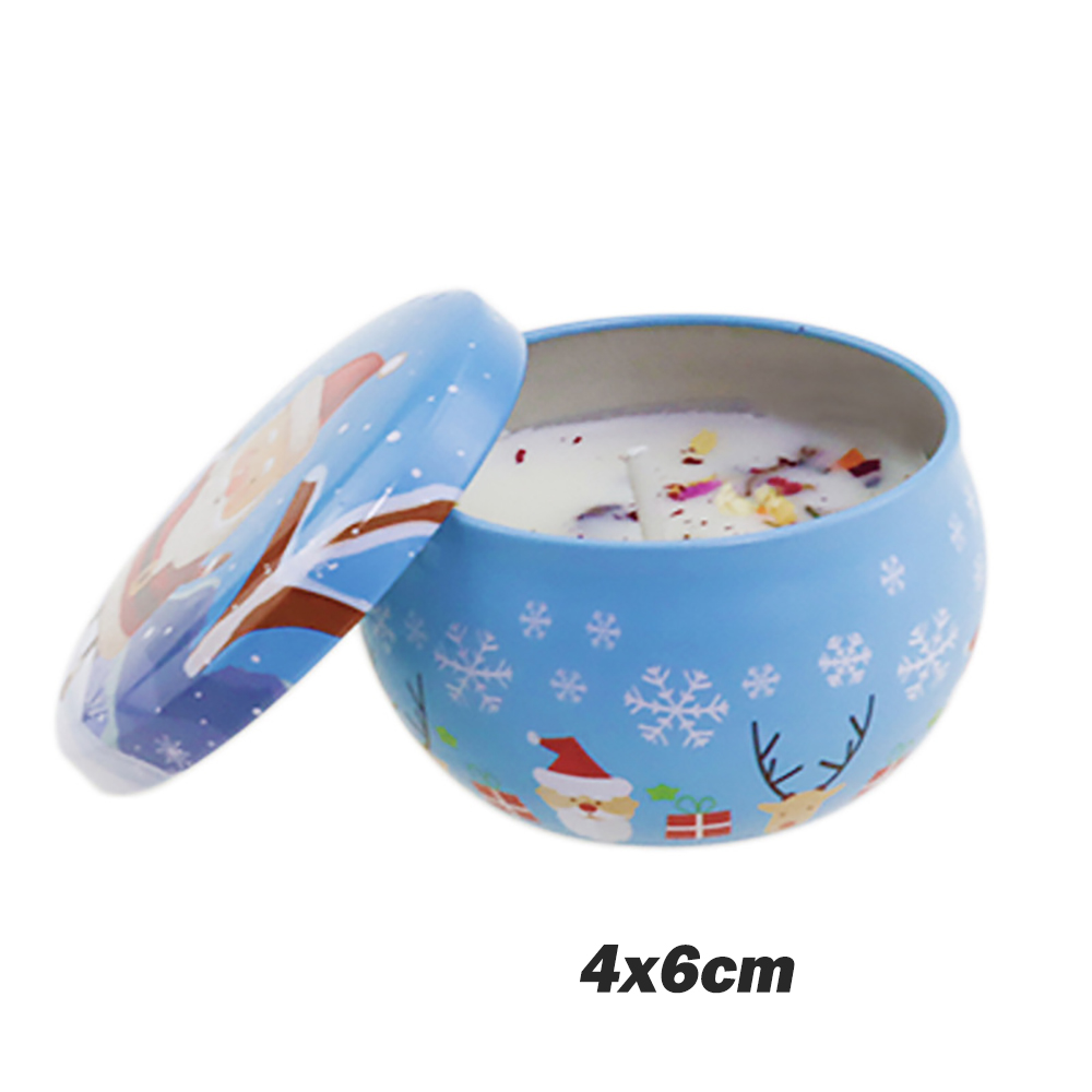 2.2 OZ Soy Wax Christmas Aromatherapy Candle 3