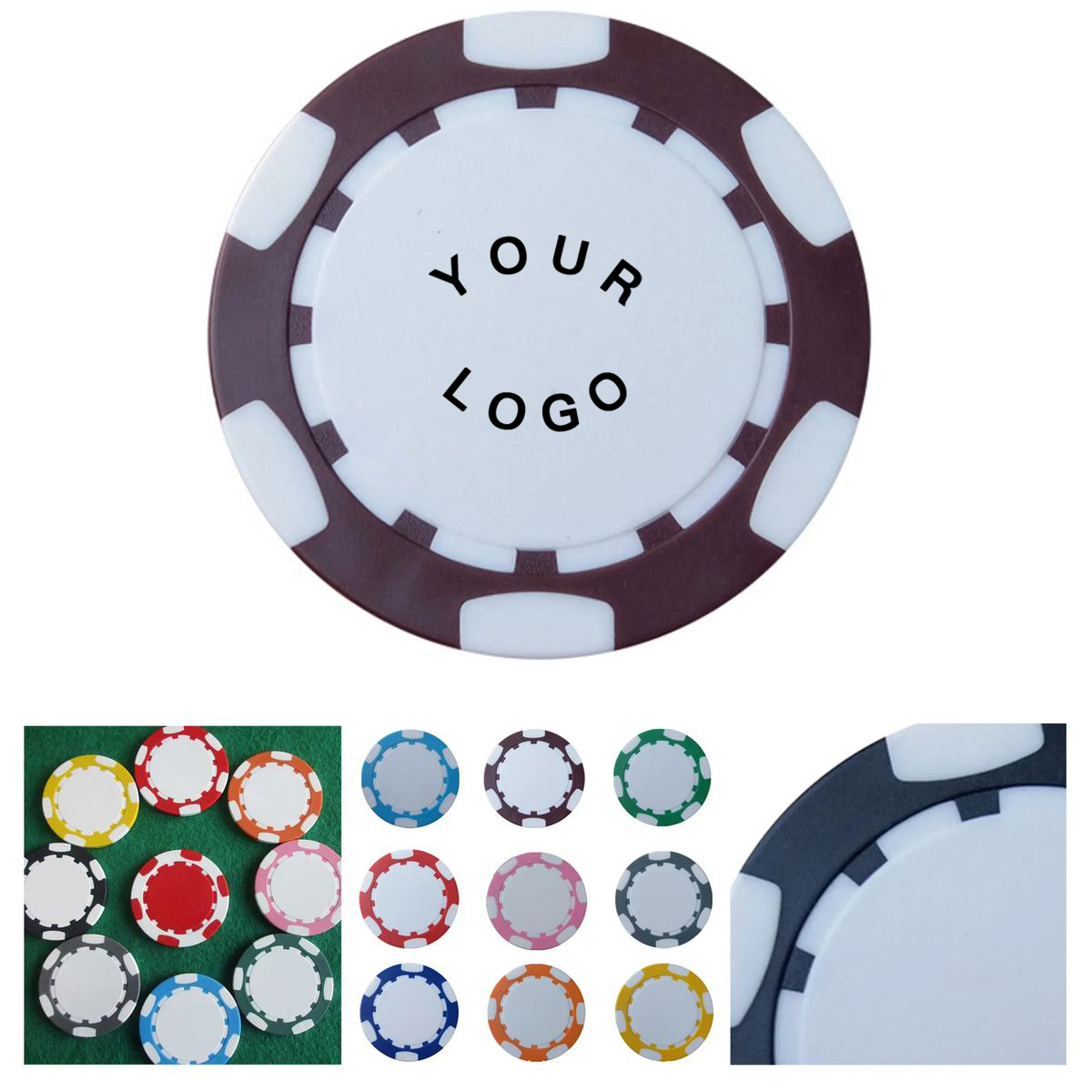Heavyweight Poker Chips for Card Game Nights 1