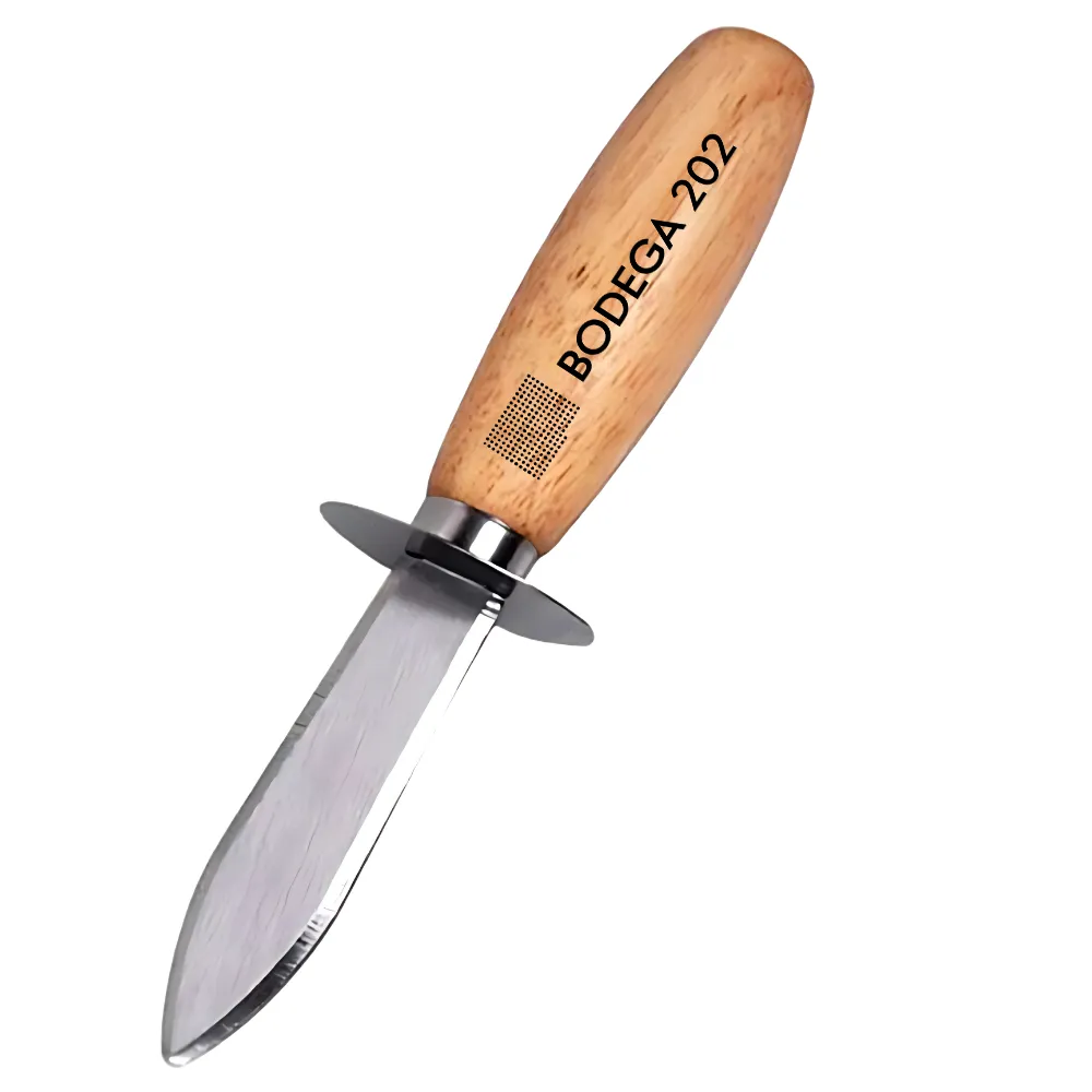 Wood Handle Oyster Shucking Knife 6