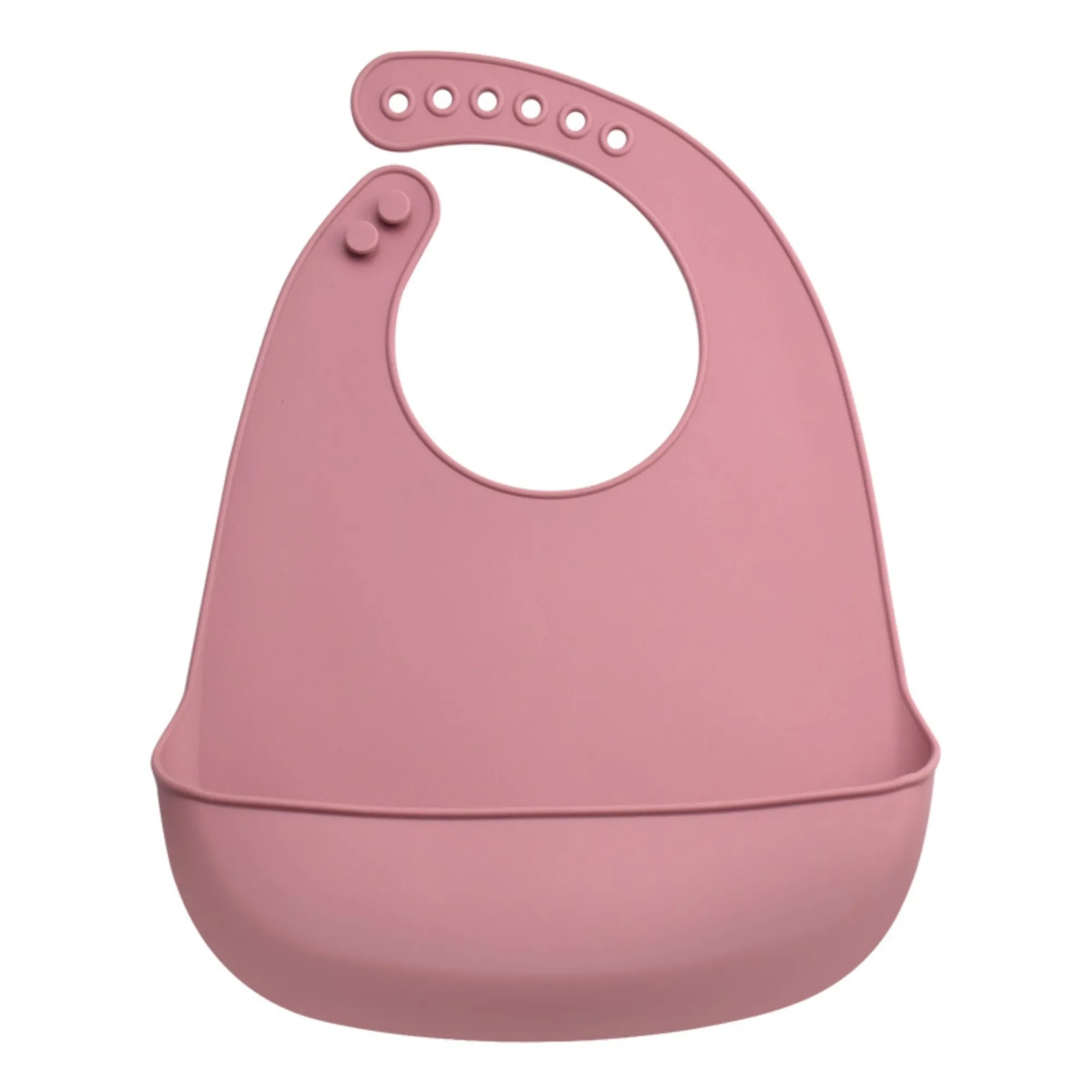 Baby Food-Grade Silicone Waterproof Bib 7