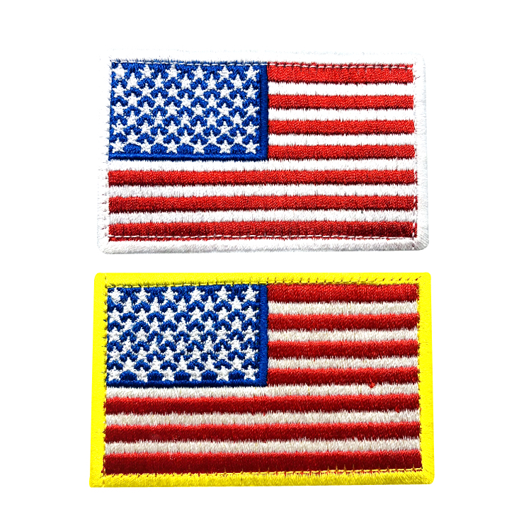 U.S. Flag Embroidered Patch 2