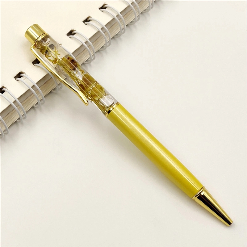 Dried Flower Metal Ballpoint Pen 20