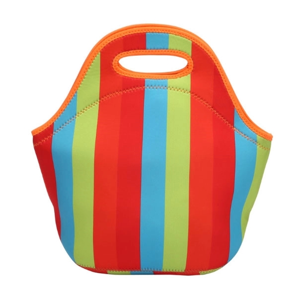 Full Color Neoprene Insulated Lunch Bag 9