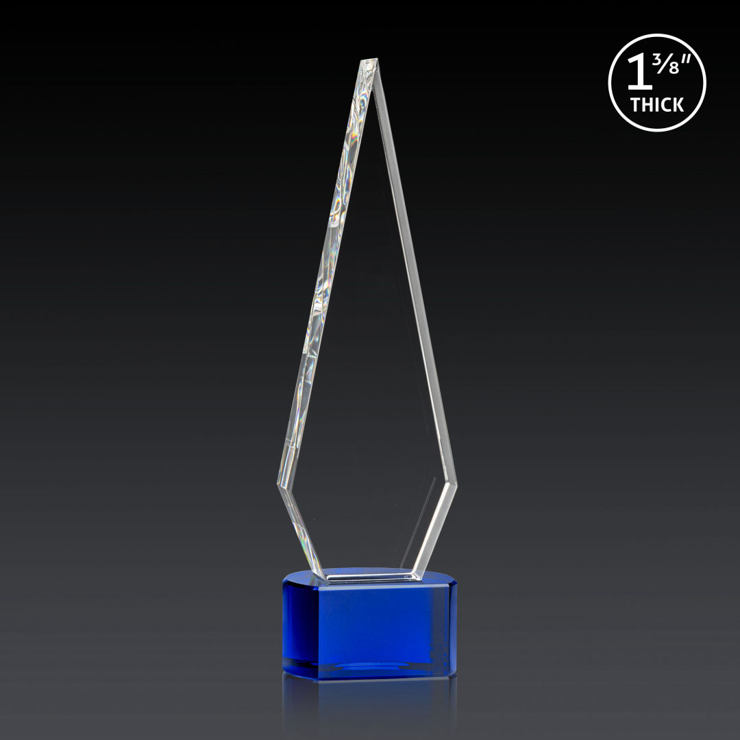 Springfield 3D Award on Paragon Base - Blue 9