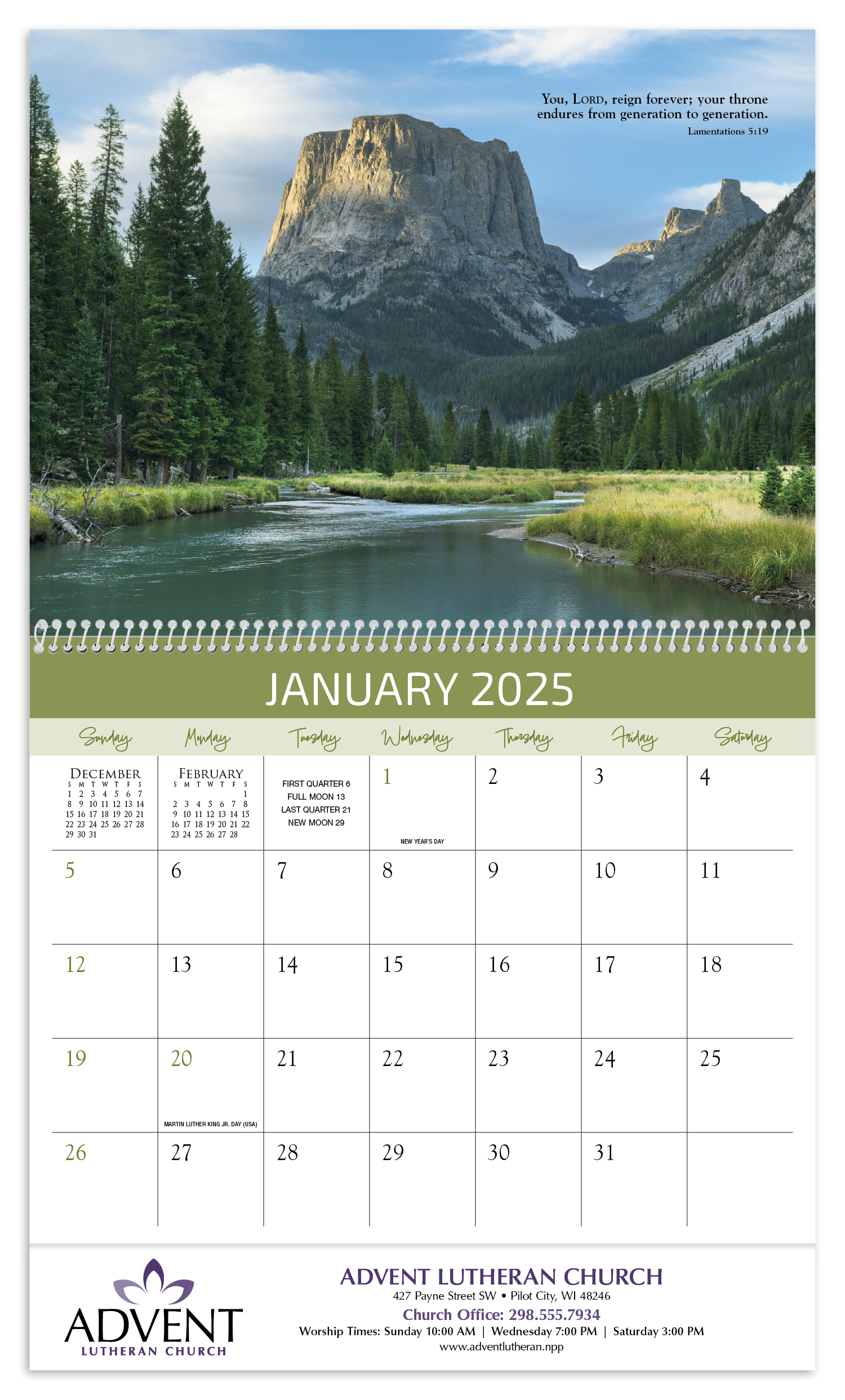 Triumph® Calendars World of Inspiration Calendar 1