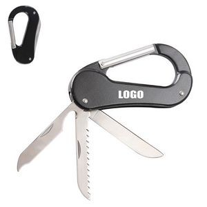 Carabiner Knife Saw Versatile Multi Tool 13