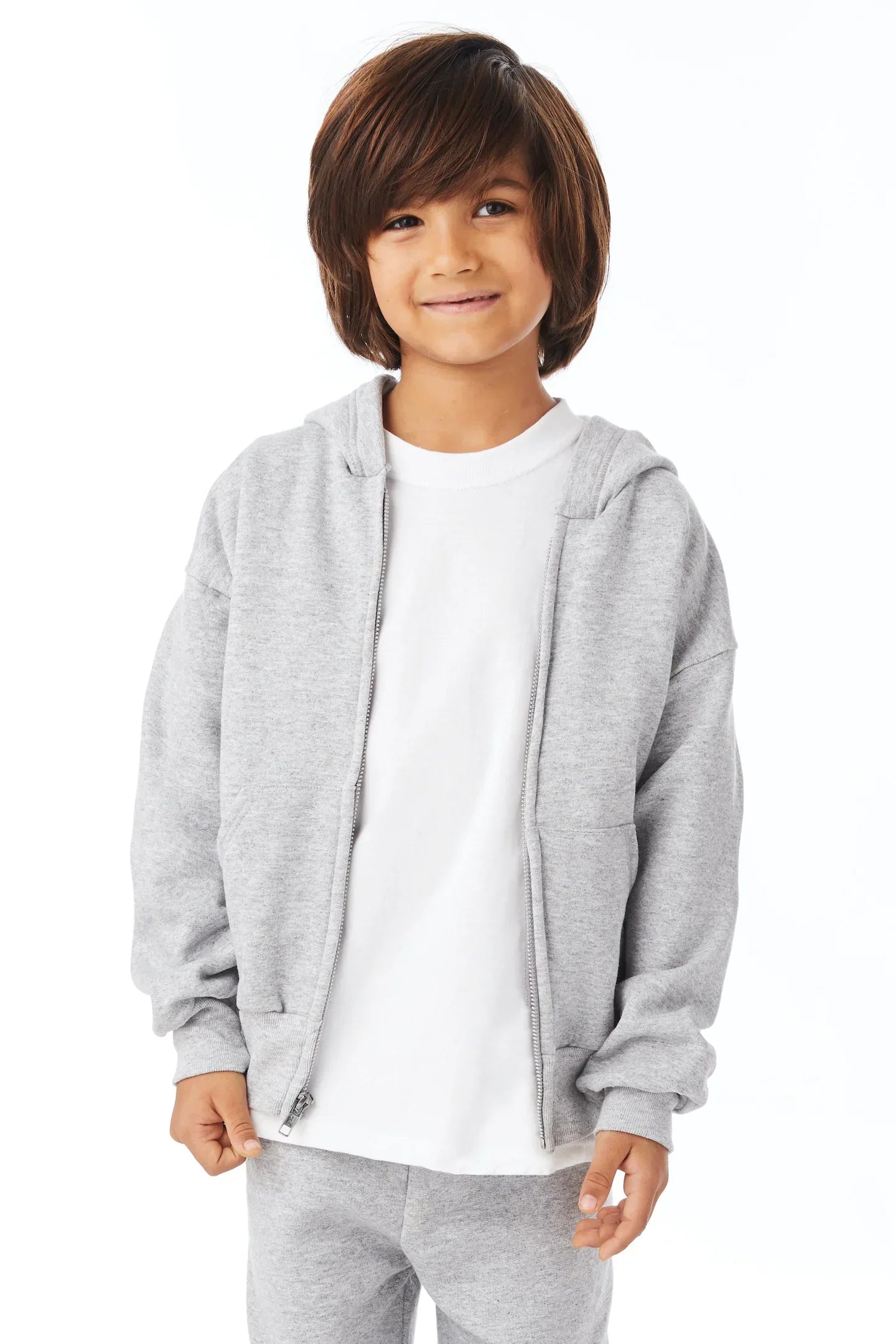 Hanes EcoSmart Full-Zip Fleece Hoodie 1