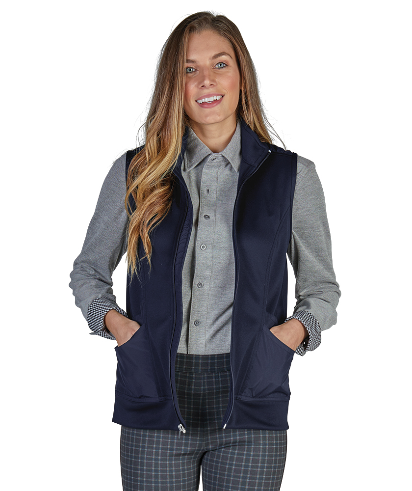 Women's Ashby Mixed Media Vest 5