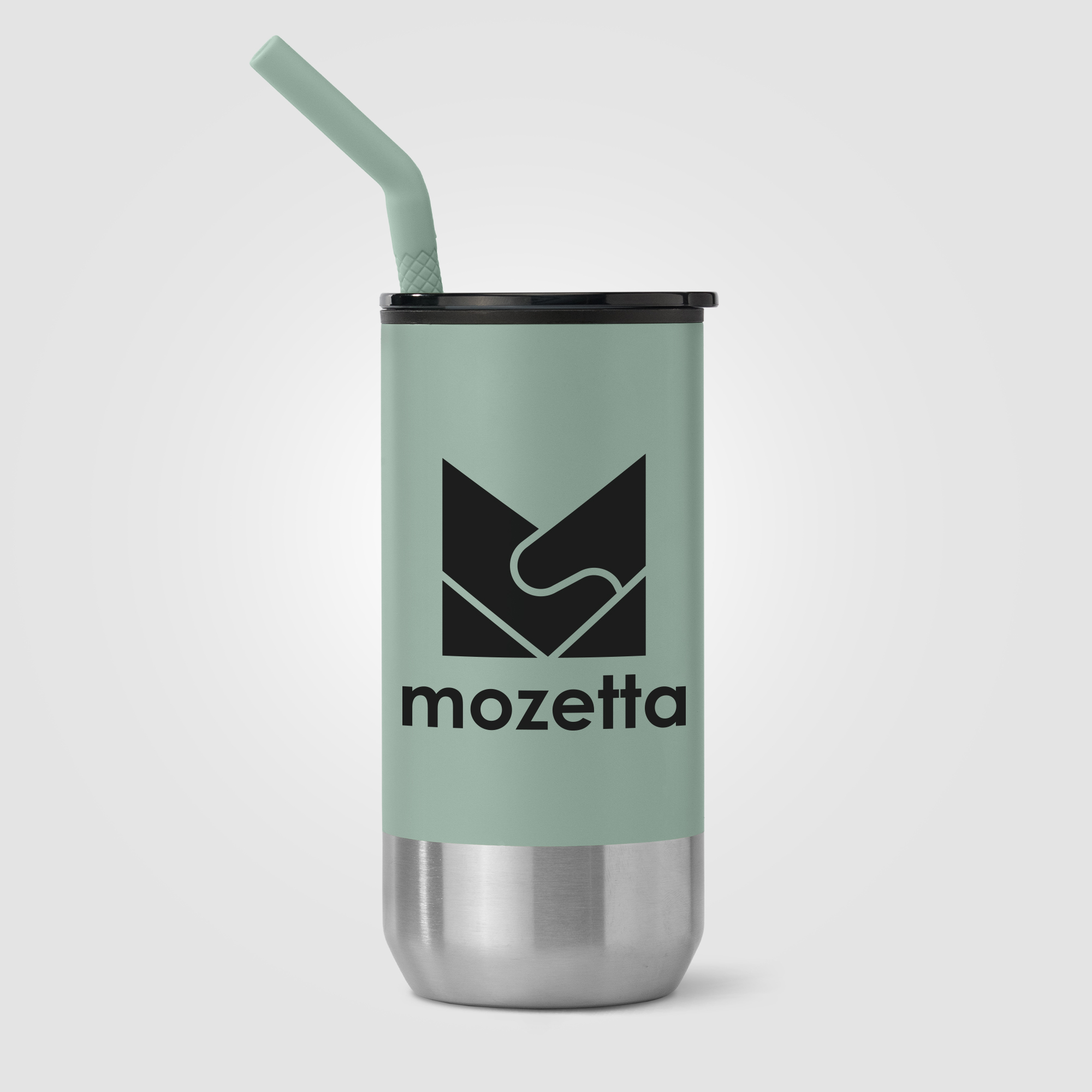 Atlantis - 16 oz. Double Wall Tumbler - Stainless with Recycled RPP Inner 8