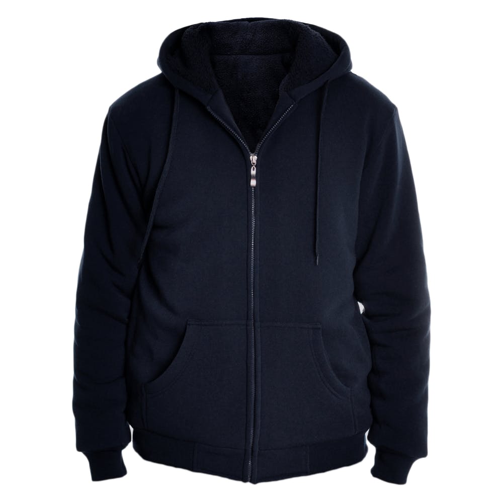 Men's Zip Up Hoodies - Navy, custom hoodie or sweatshirt with logo imprint 2