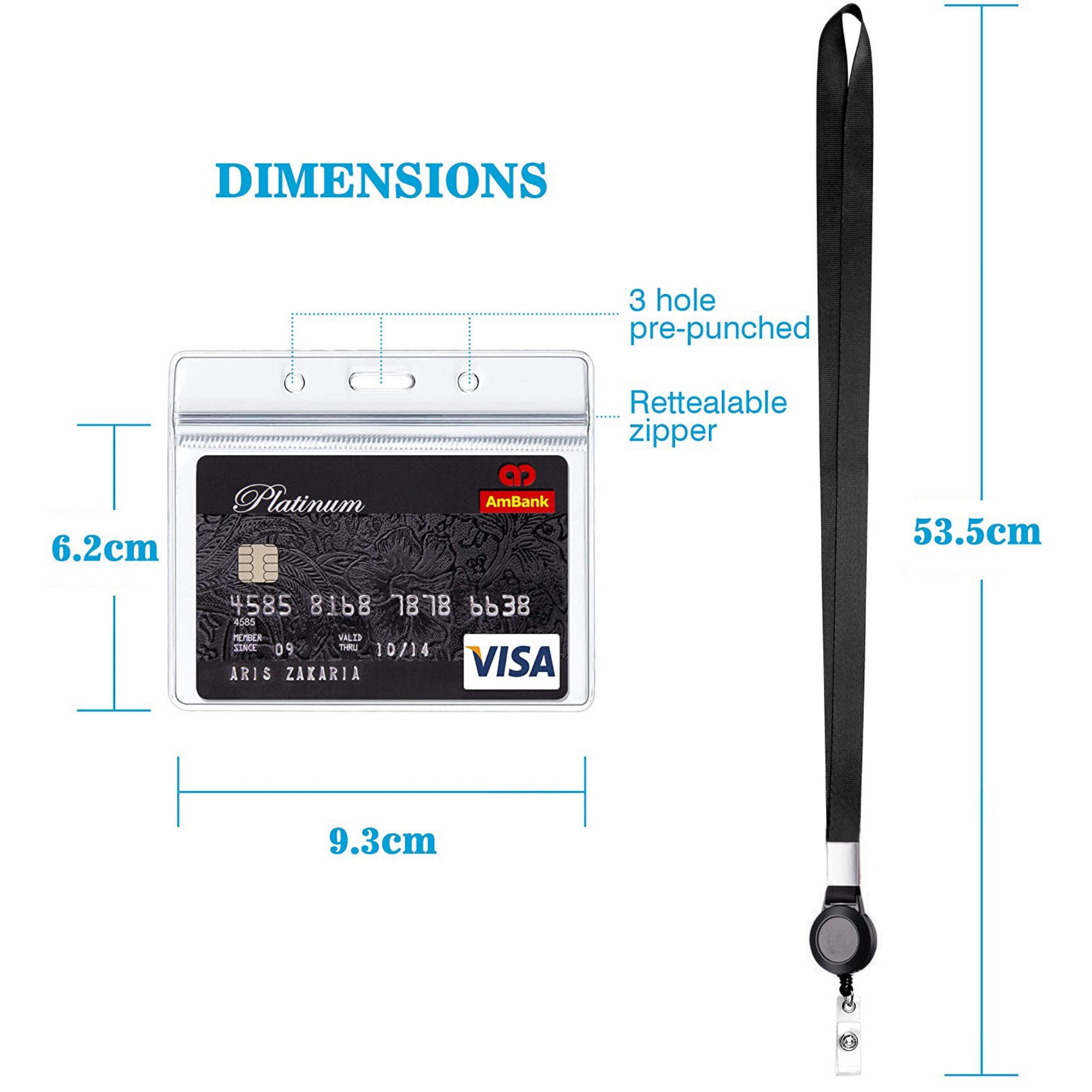 Lanyard With ID Badge Holder 6
