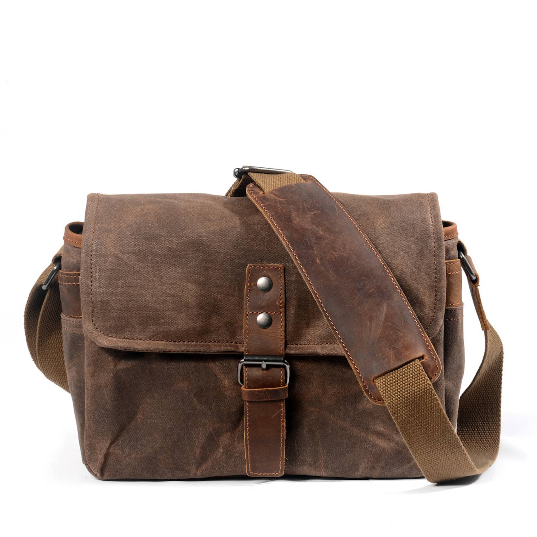 Canvas Men Vintage Waterproof Camera Cross-body bag 3
