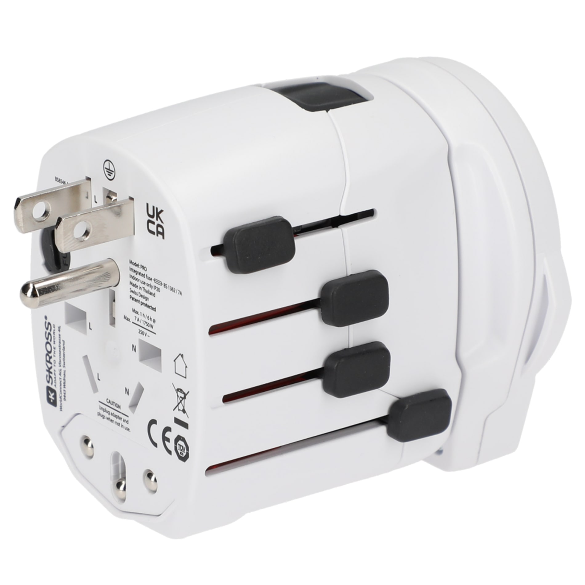SKROSS World Travel Adapter PRO World & USB 171
