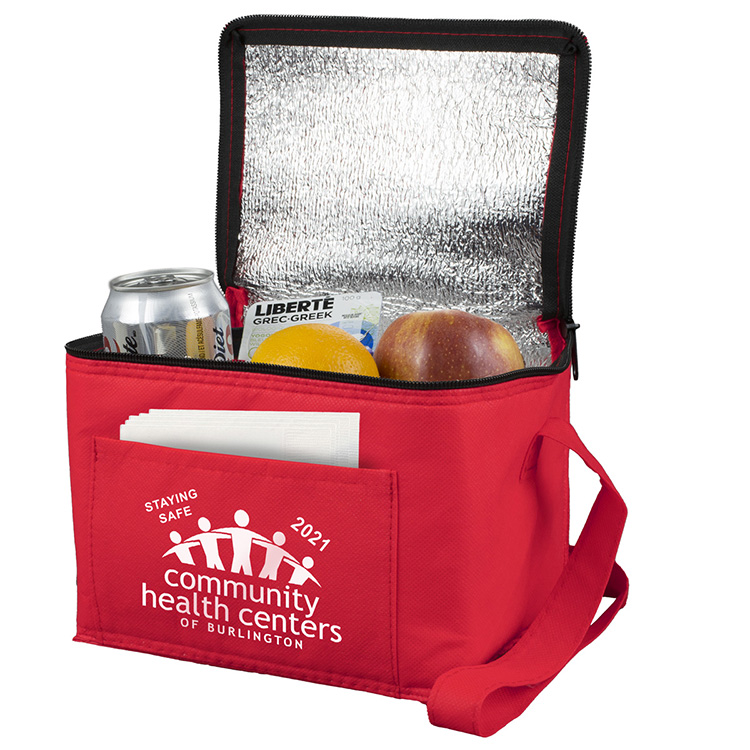 8" W x 6" D x 6" H - "Cool-It" Non-Woven Insulated Cooler Bag 23