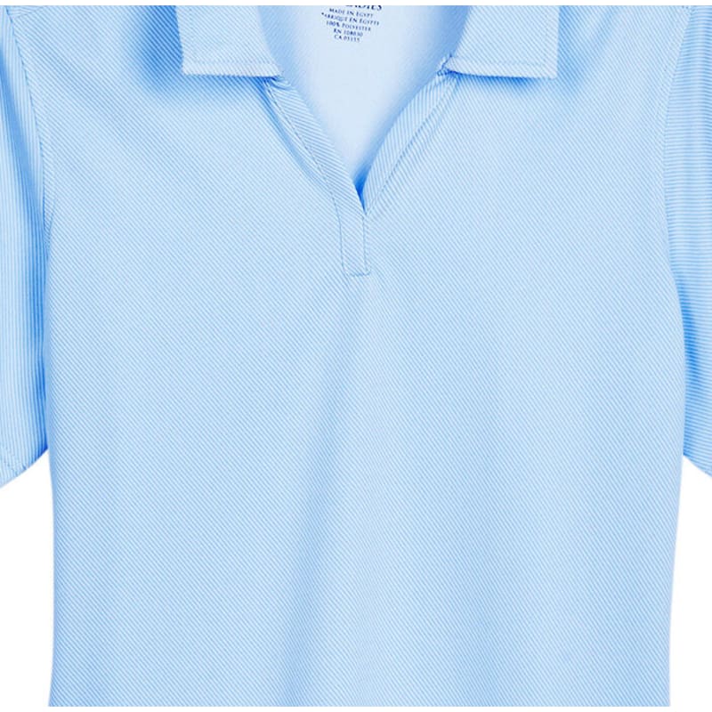 UltraClub Ladies' Cavalry Twill Performance Polo 14