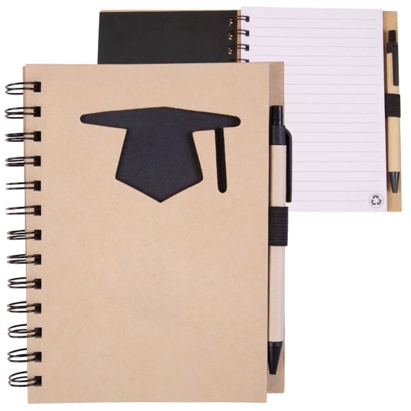 Promo Recycled Die Cut Heart Notebooks with Pen 11