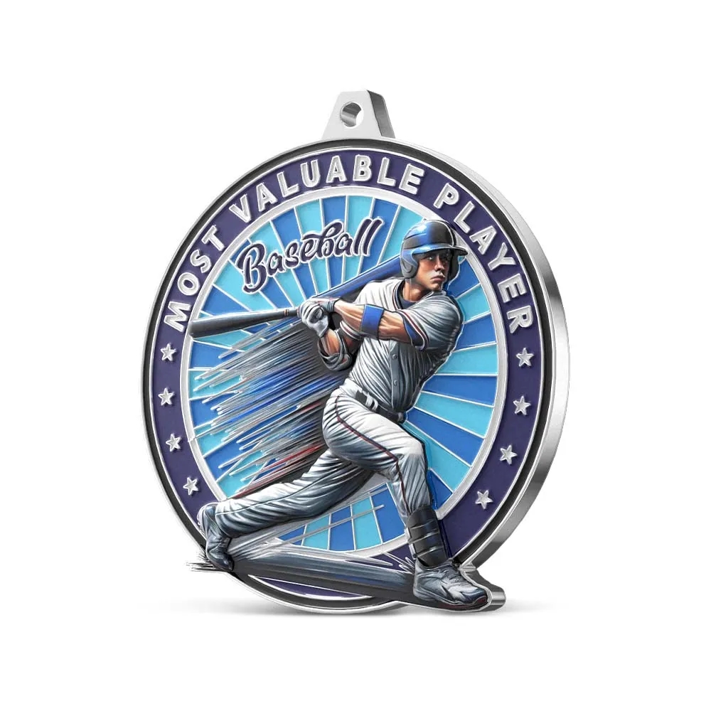 UV Printed 3D Medals 2" 7