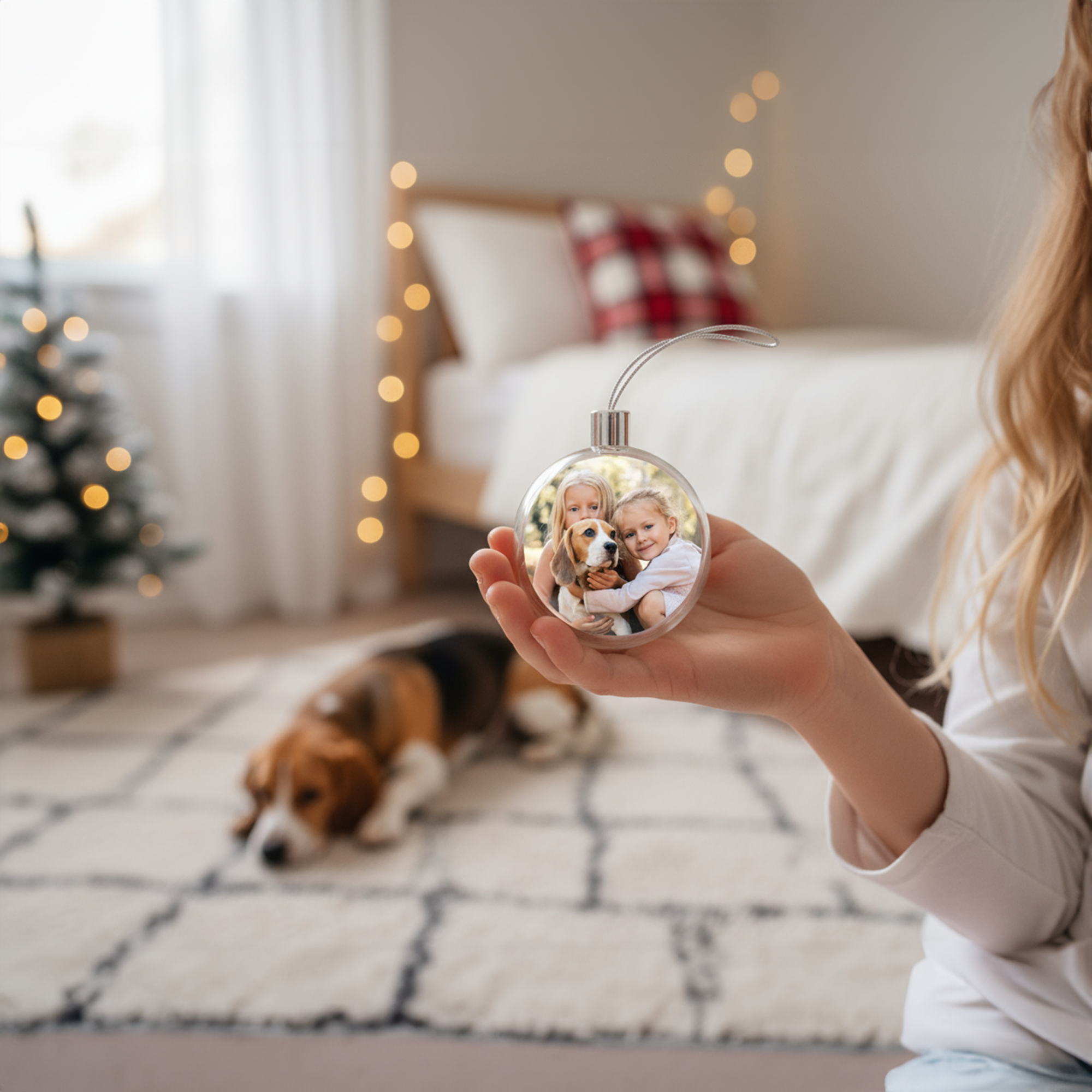 Custom Christmas Bauble Ornaments – Personalized Photo Keepsakes for Holiday Gifting 8