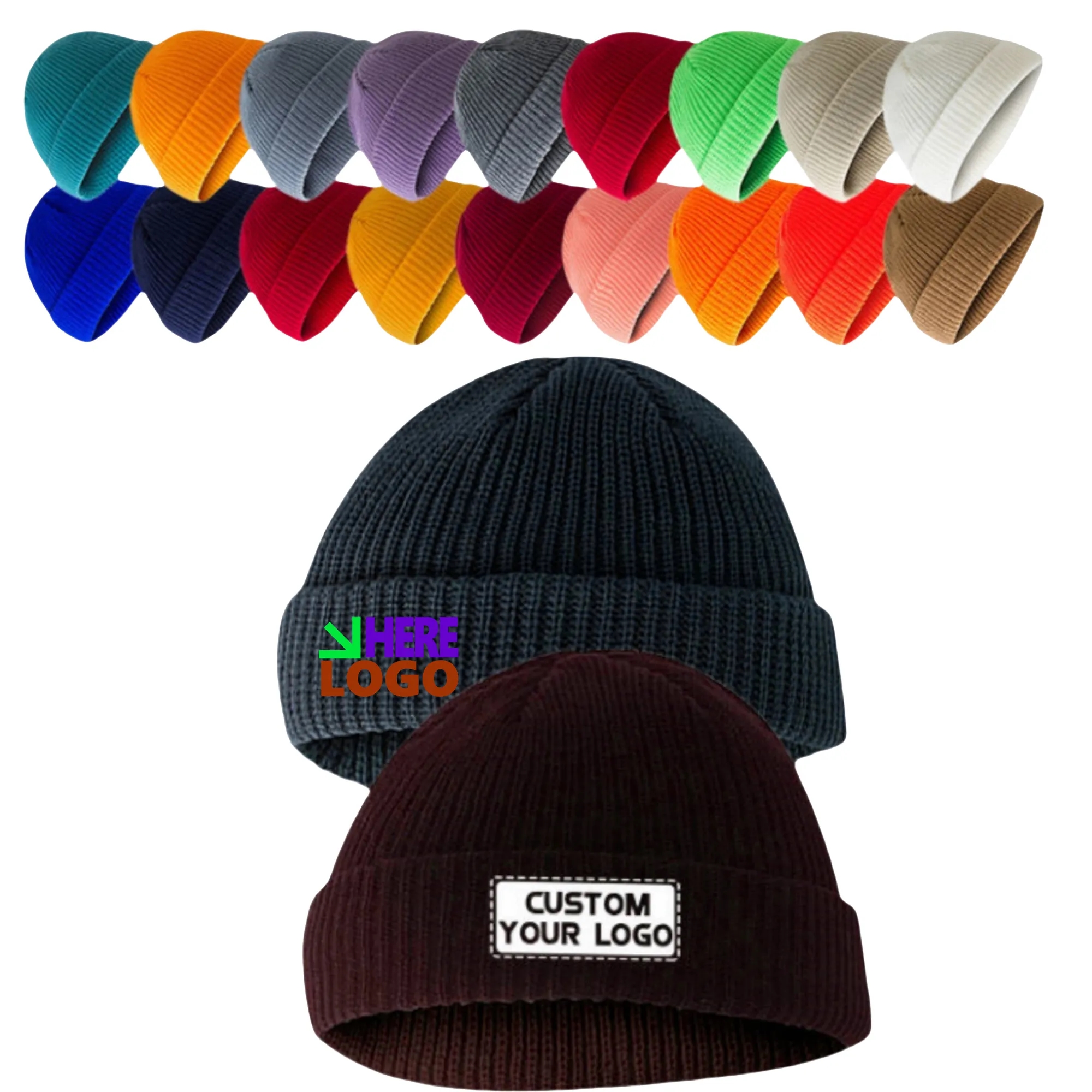 Durable Core Spun Yarn Caps MOQ100 3