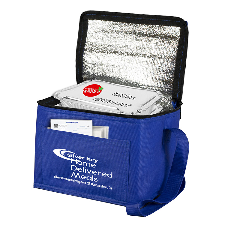 8" W x 6" D x 6" H - "Cool-It" Non-Woven Insulated Cooler Bag 15