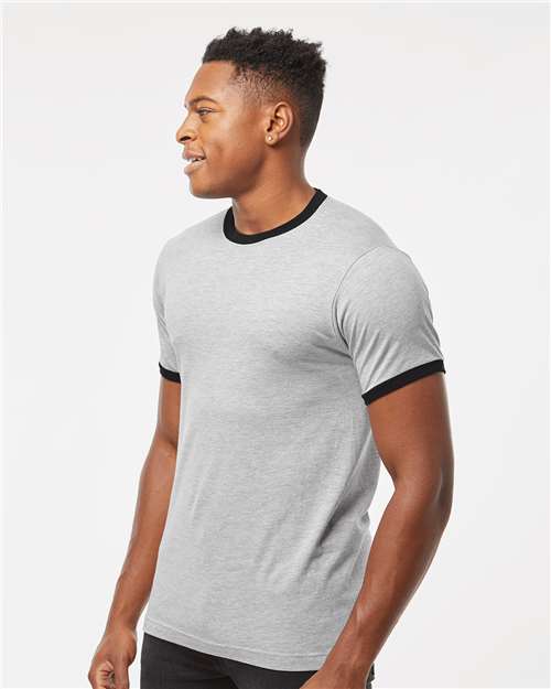 Unisex Fine Jersey Ringer T-Shirt - 246 103
