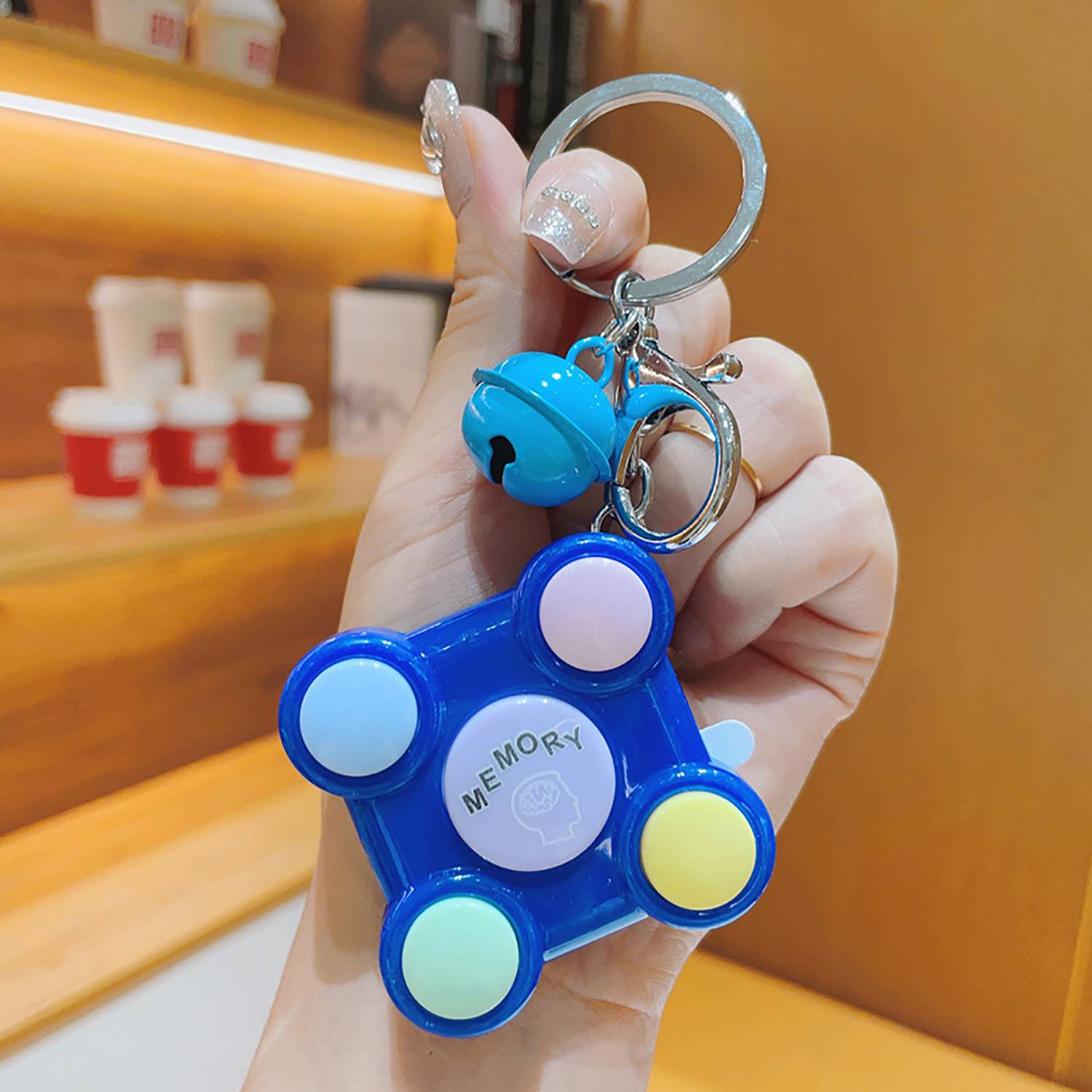 Memory Trainer Cube Key Chain 1