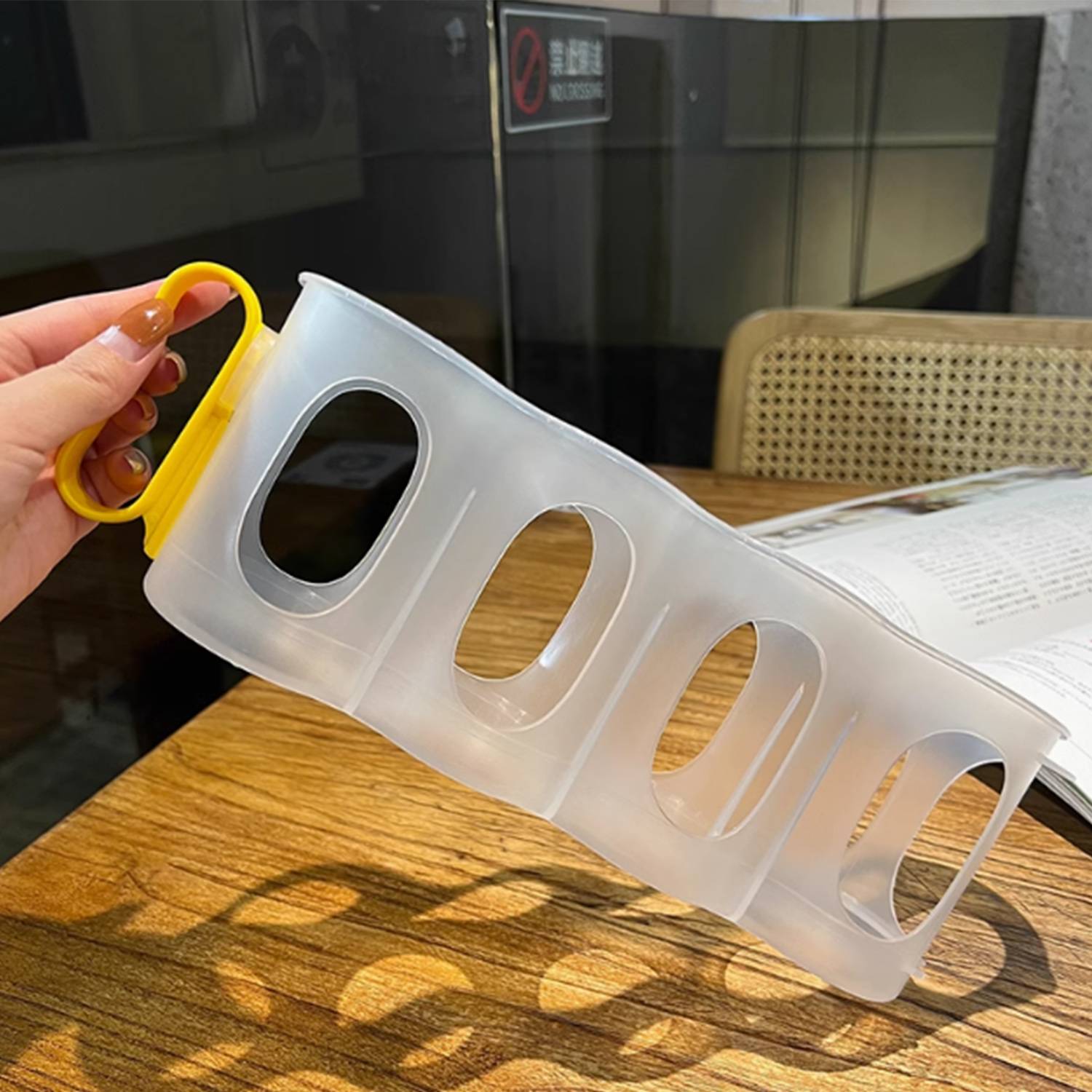 4-Slot Beverage Storage and Organizer 4